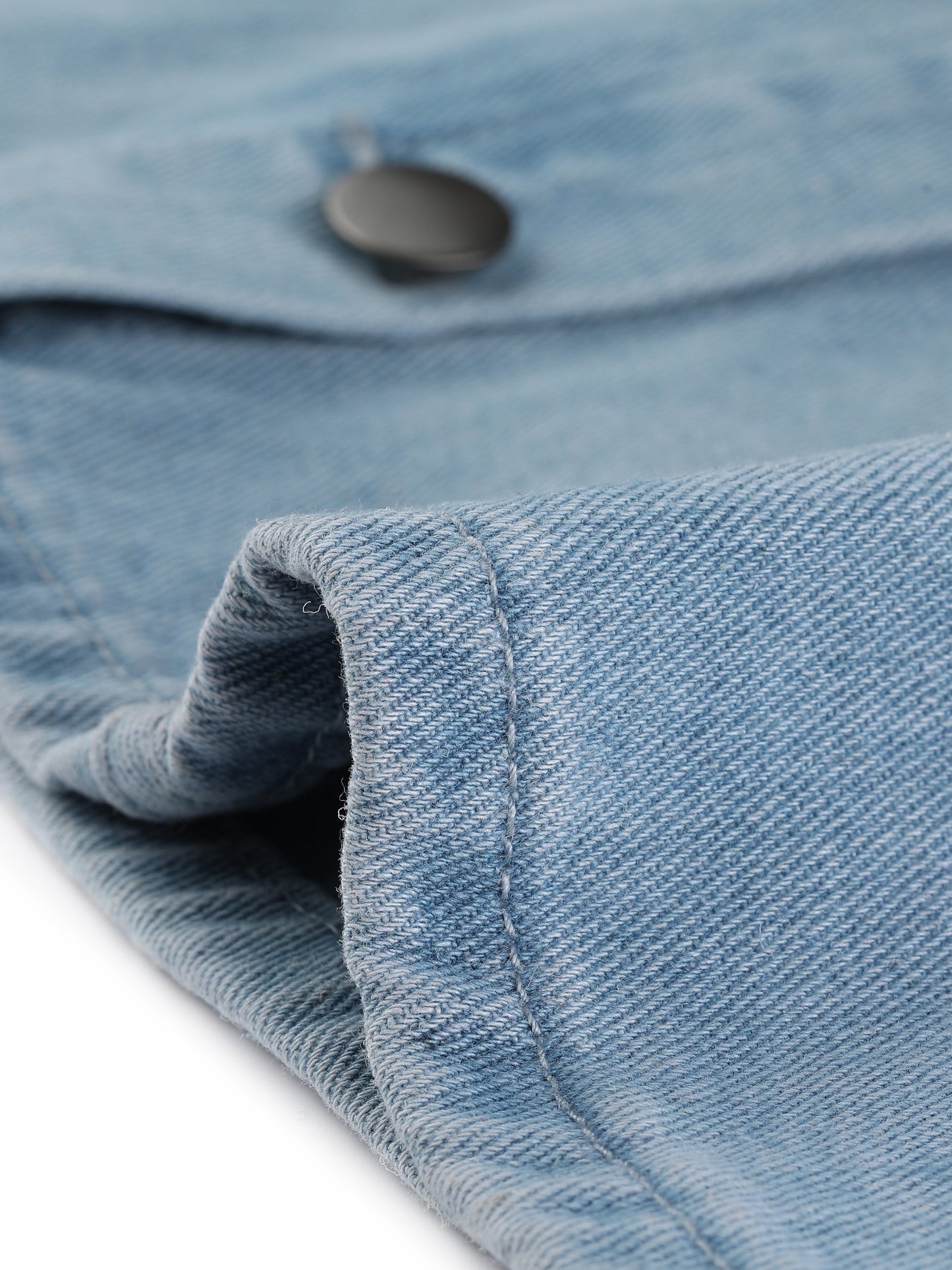 Faldas vaqueras de verano para mujer, informales, de corte A, cortas, con botones