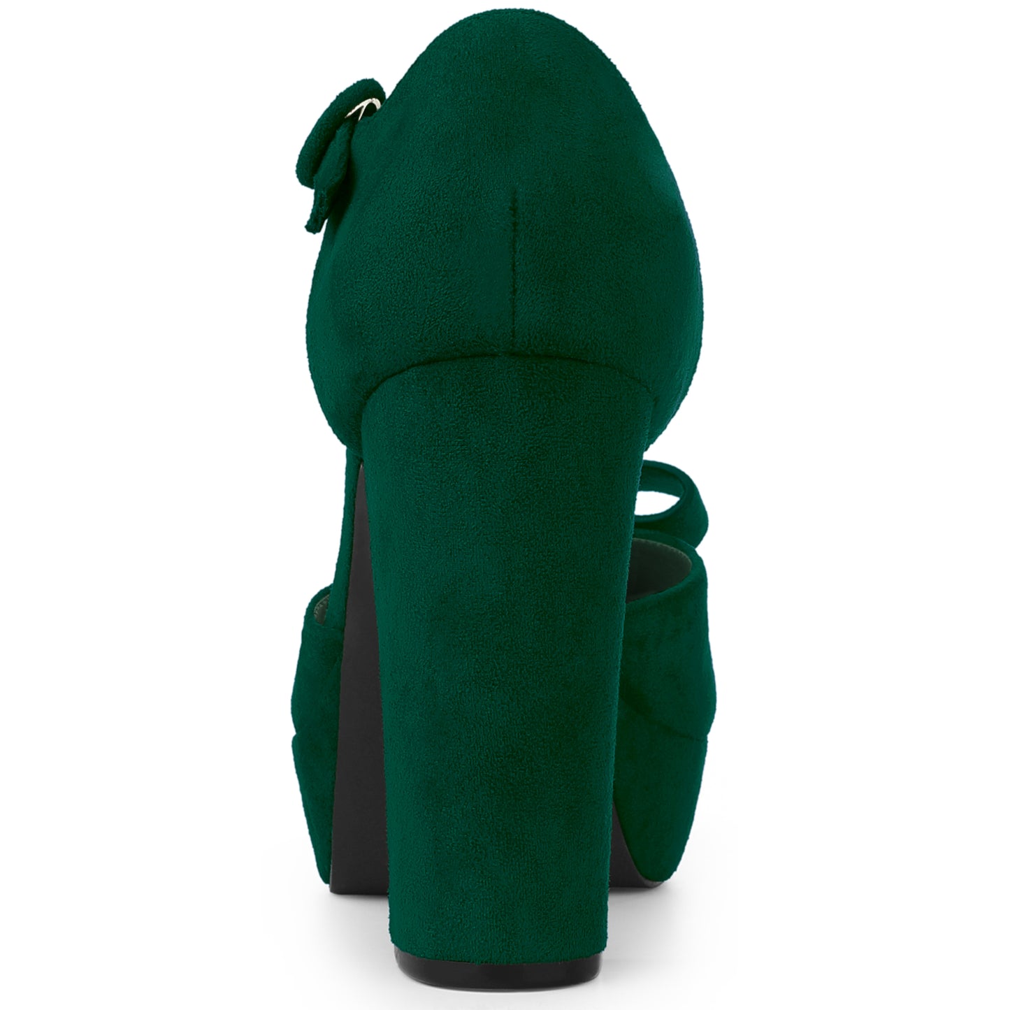 Zapatos de vestir Mary Jane con plataforma y tacón grueso para mujer
