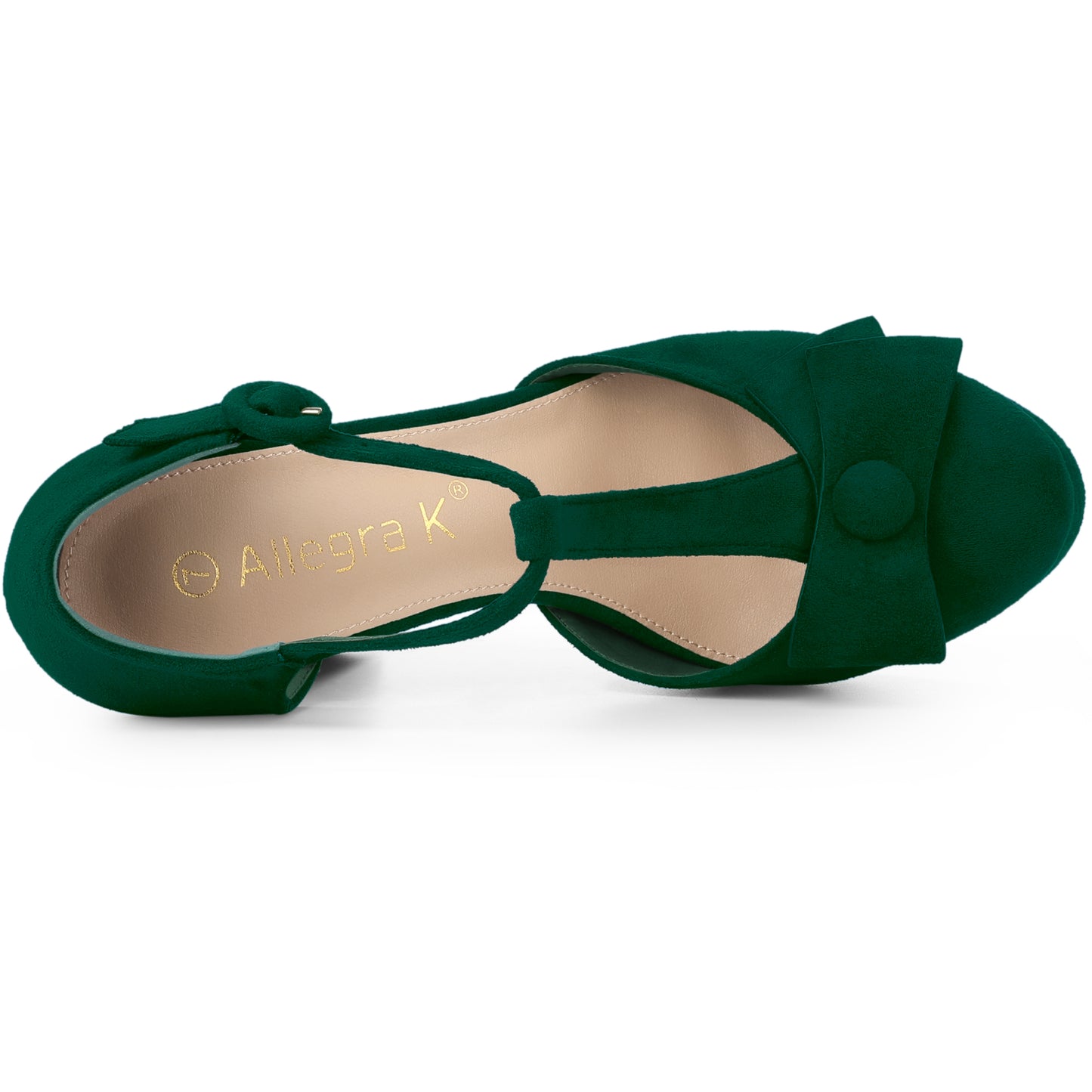 Zapatos de vestir Mary Jane con plataforma y tacón grueso para mujer