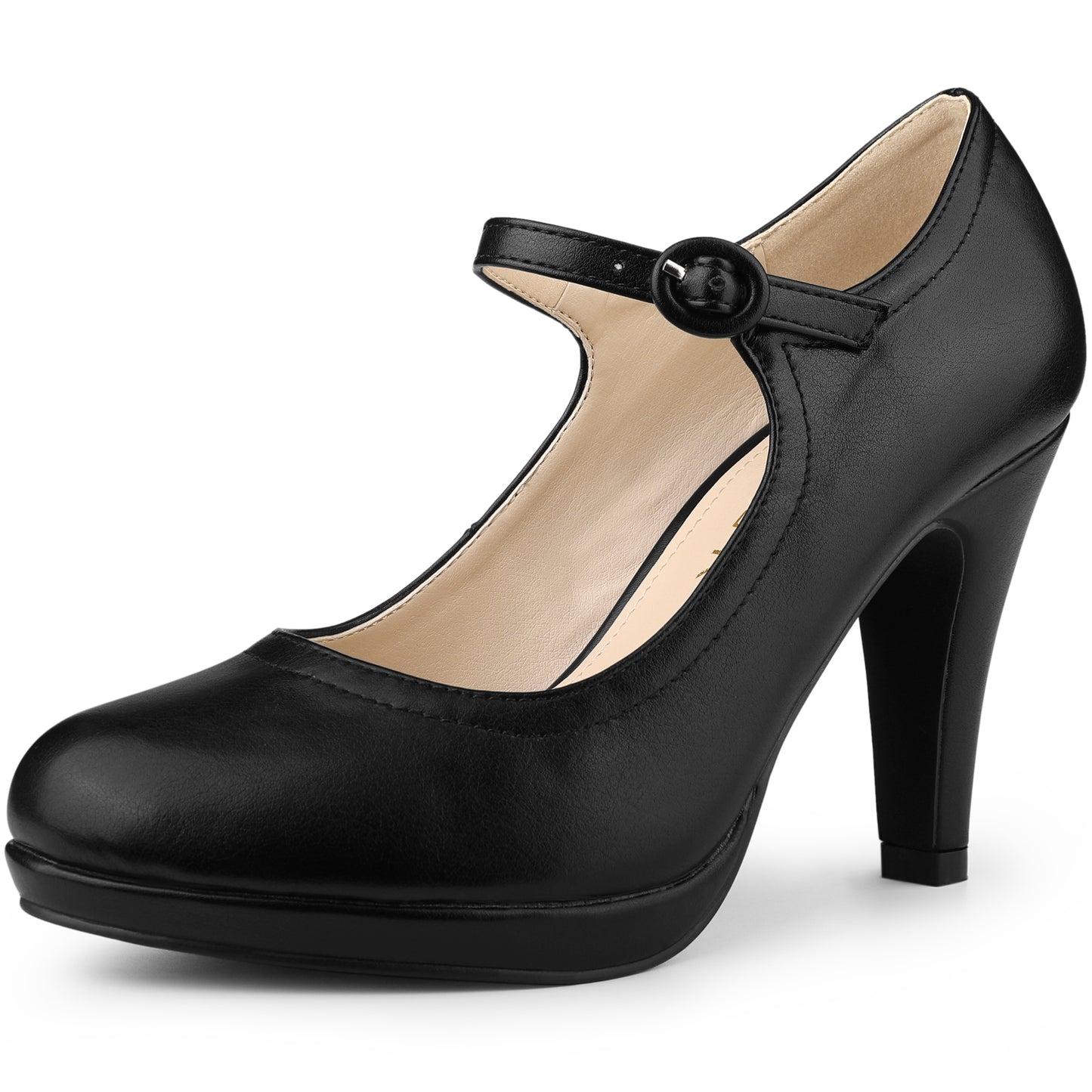 Women's Platform Ankle Strap Chunky Heel Sandals Pumps