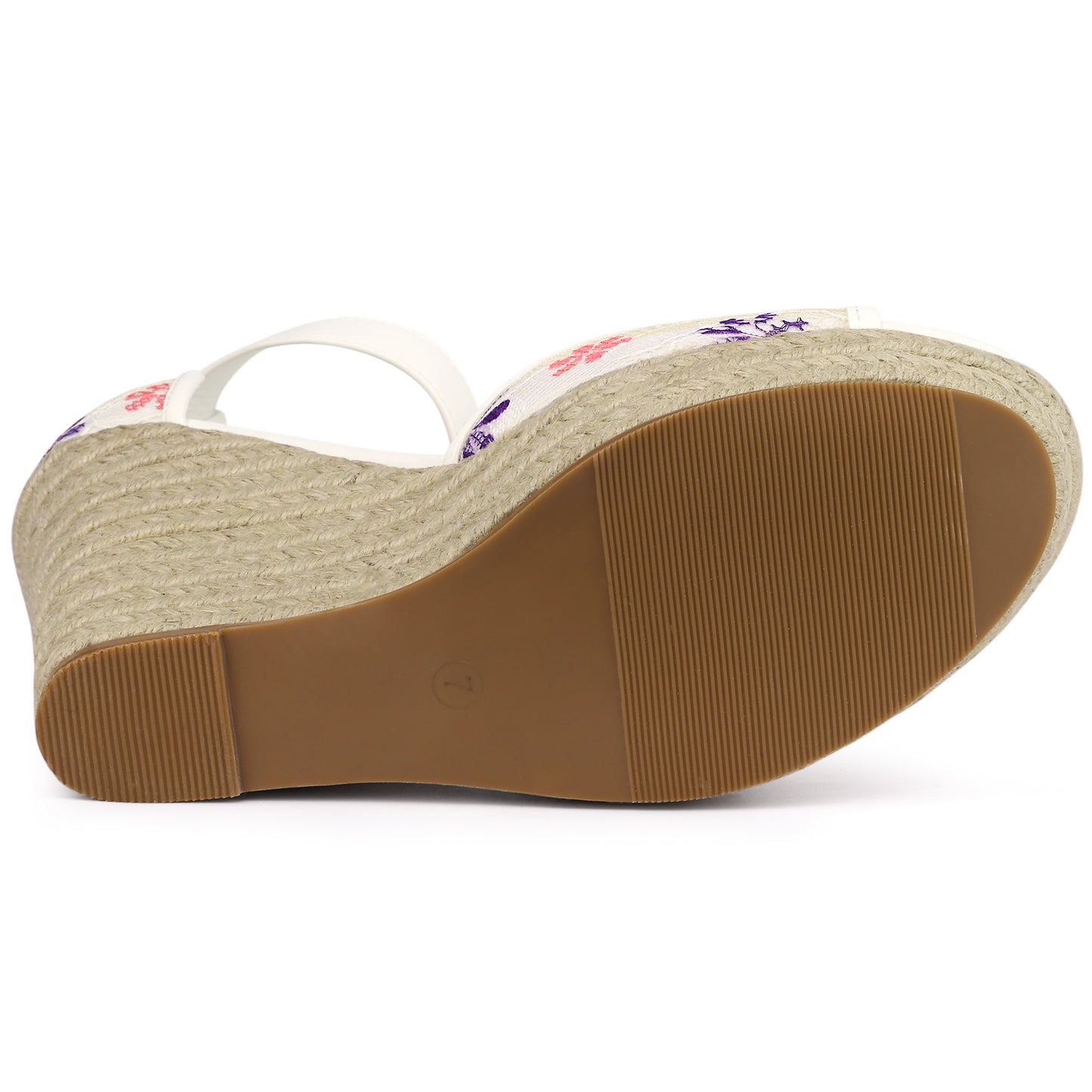 Women's Lace Platform Espadrilles Wedge Heels Sandals
