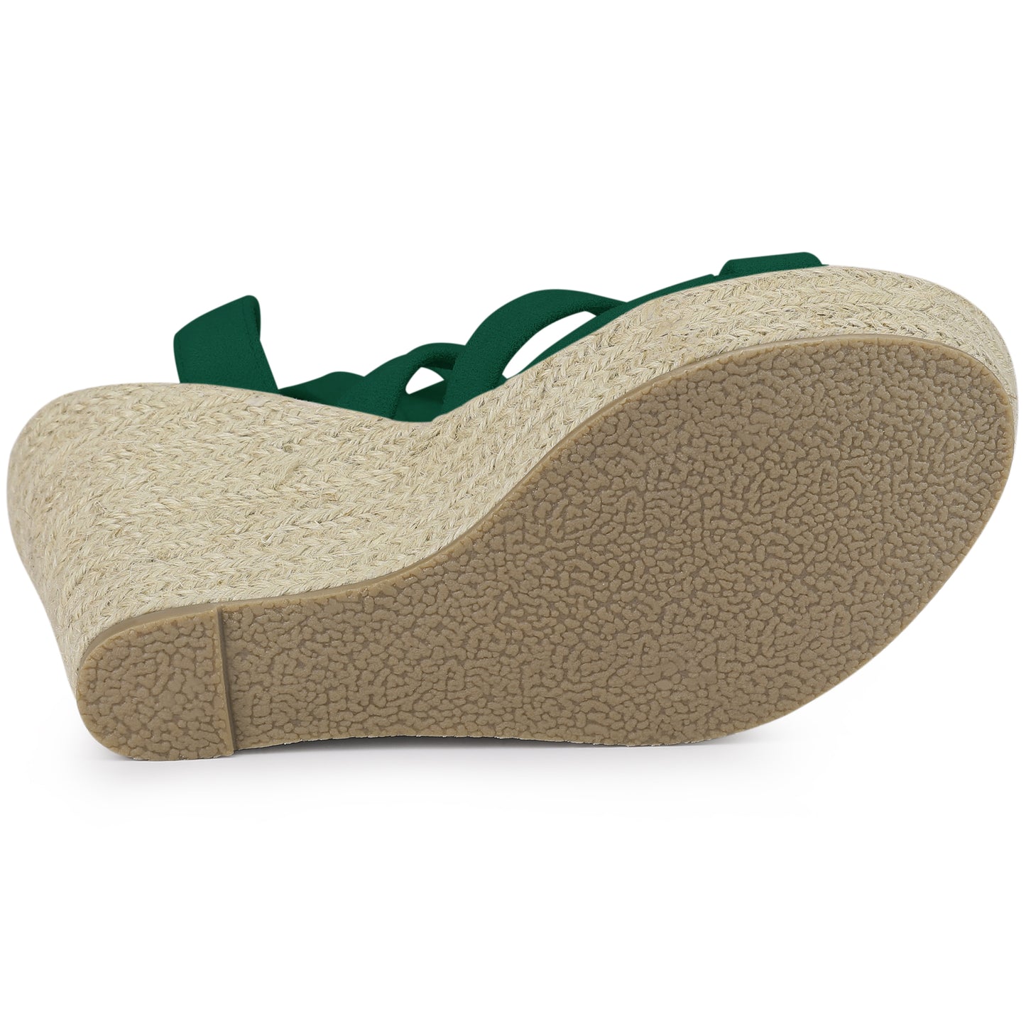 Women's Espadrilles Platform Heels Lace Up Wedge Sandals
