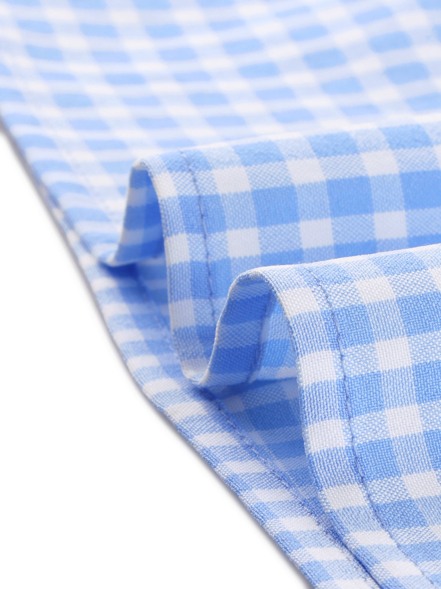 Women Plus Size Gingham Top Sweetheart Plaid Summer Neck Ruffle Sleeve Babydolls Blouse