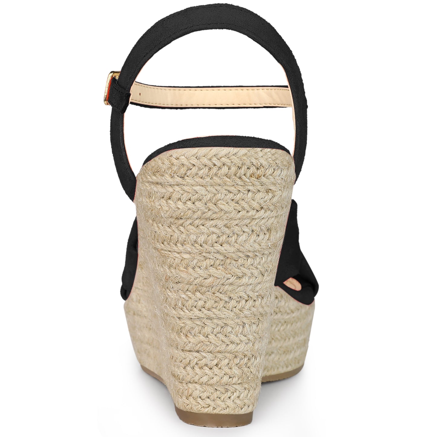 Sandalias de plataforma con tacón de cuña y alpargatas para mujer