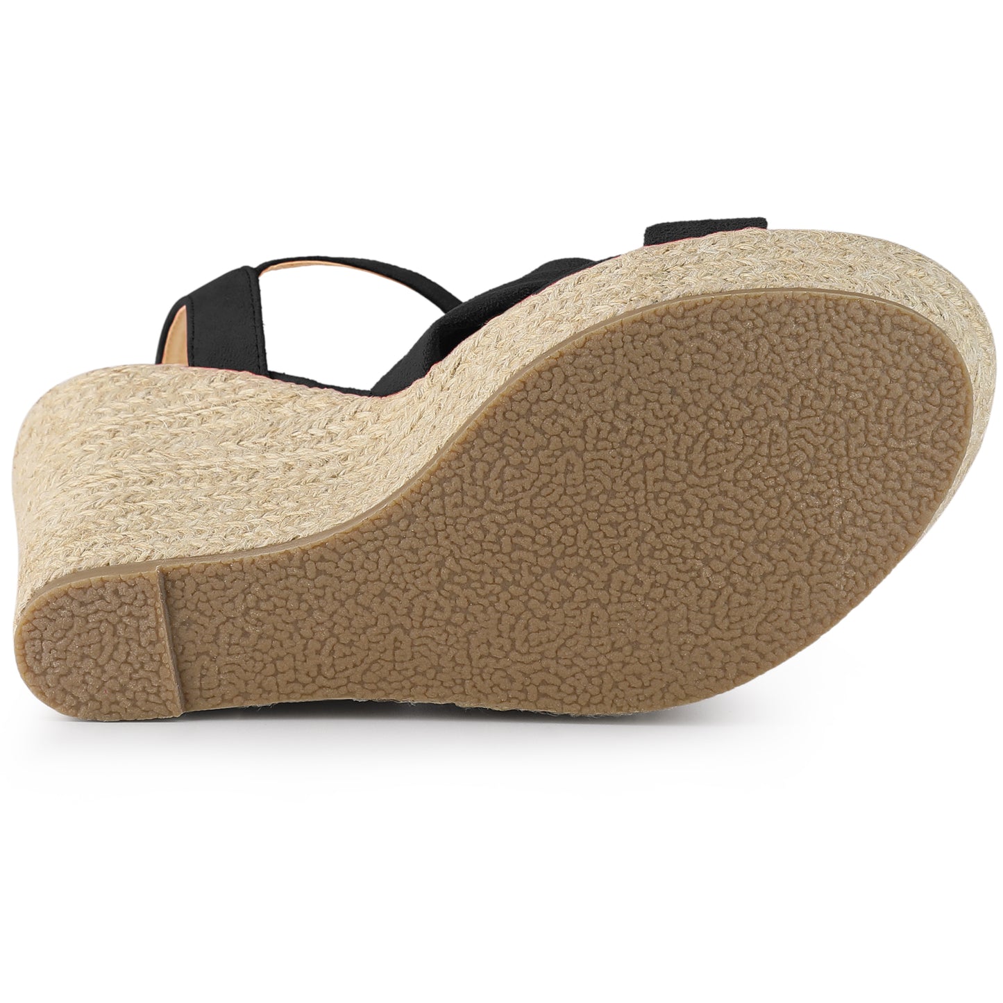 Sandalias de plataforma con tacón de cuña y alpargatas para mujer