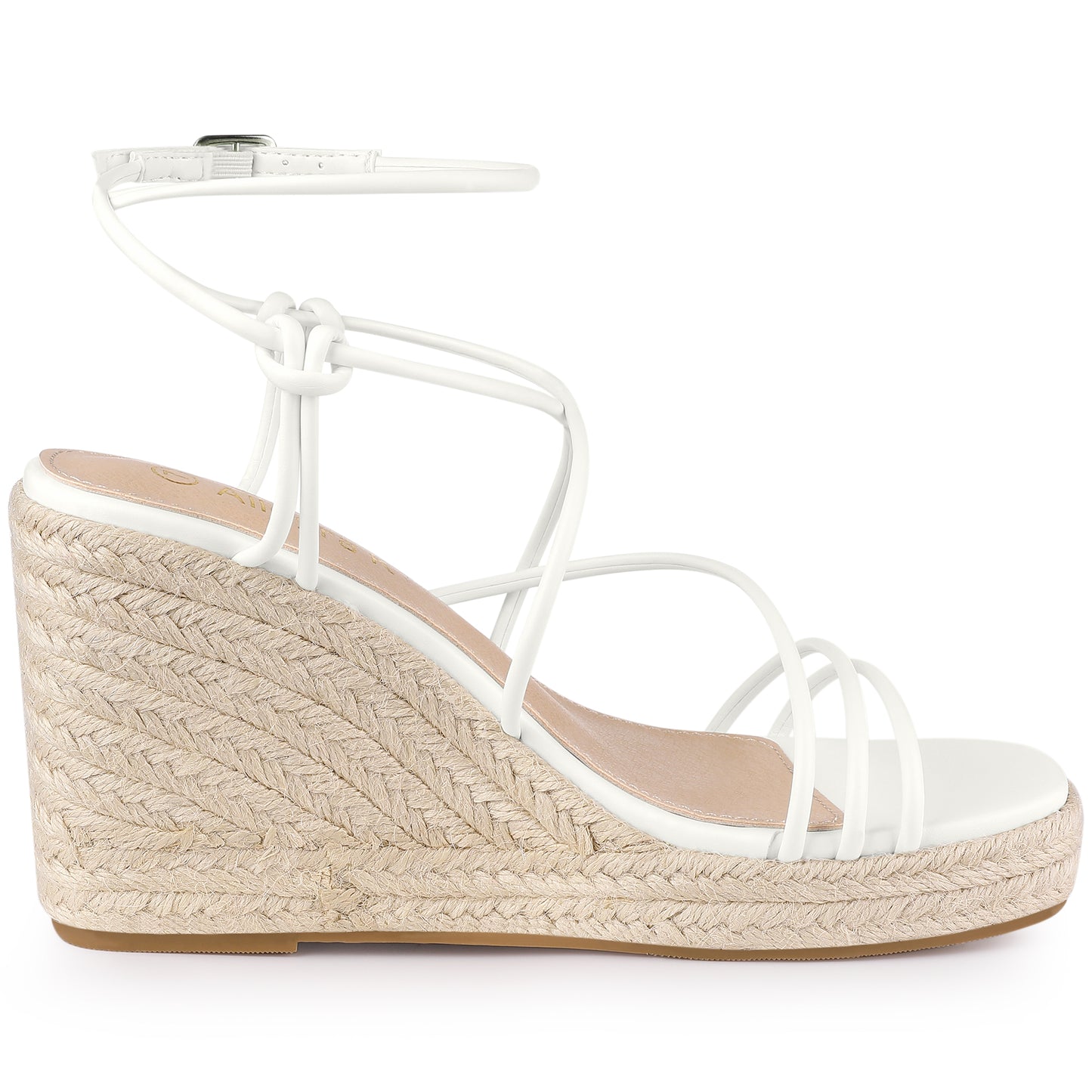 Women's Platform Strappy Wedges Heel Espadrille Wedge Sandals