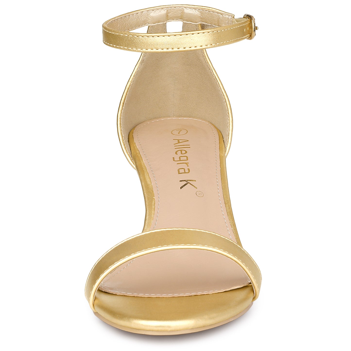 Women's Clear Wedges Ankle Strap Transparent Wedge Heel Sandals
