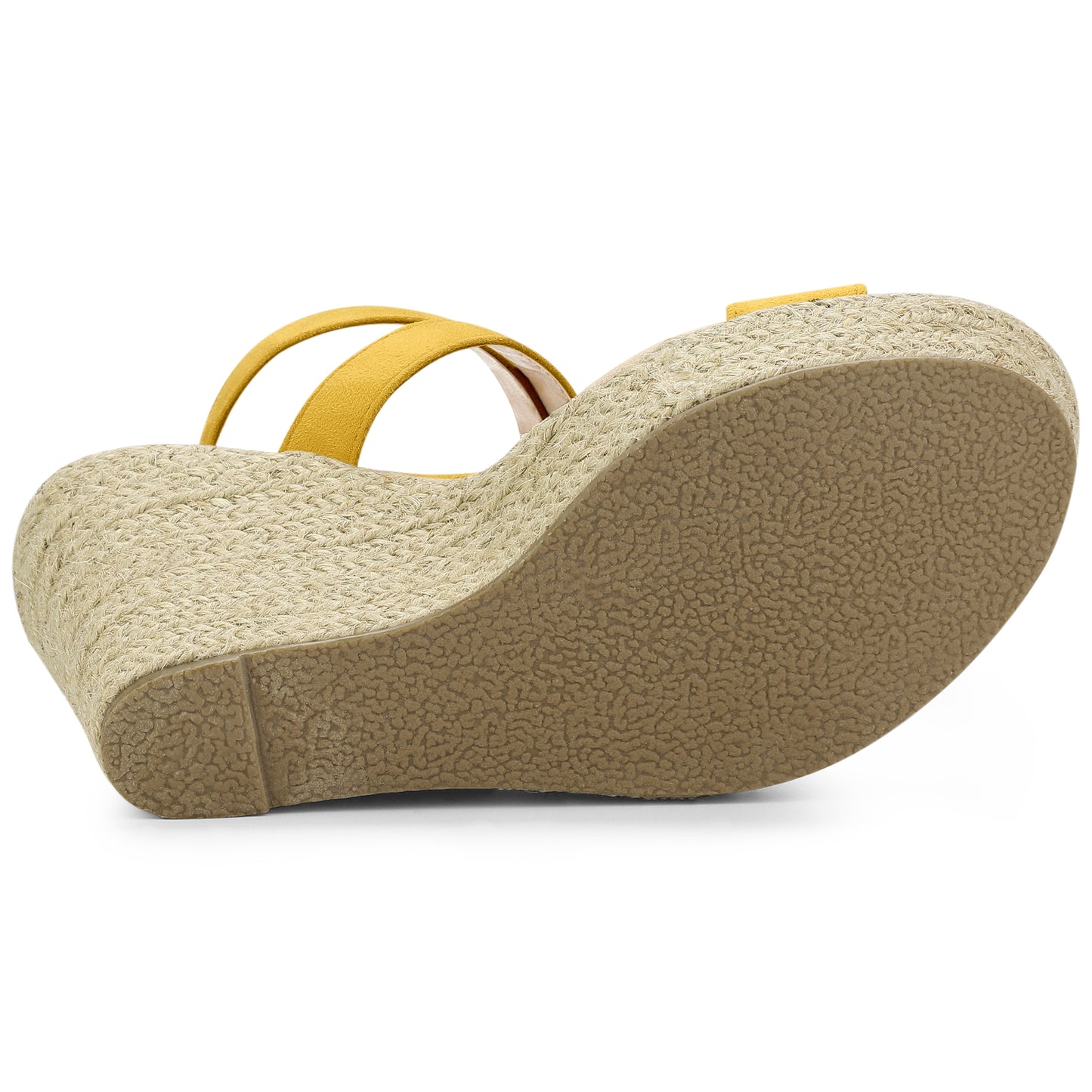 Women's Slingback Crisscross Espadrille Wedges Heel
