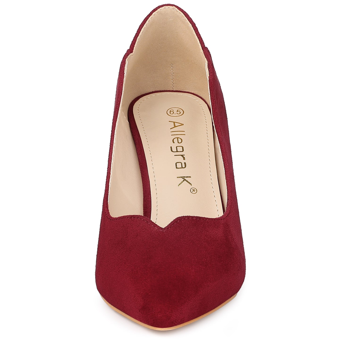 Zapatos de tacón de aguja con punta puntiaguda para mujer