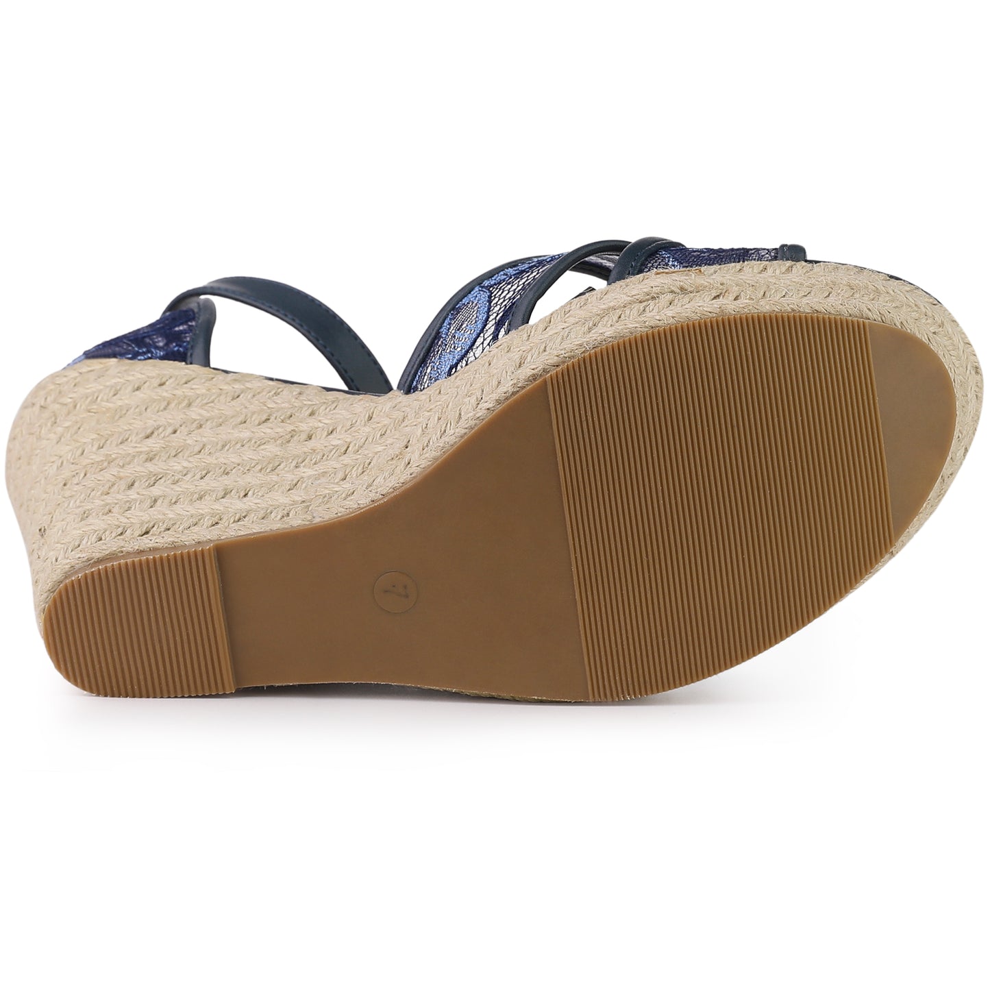 Women's Ankle Strap Espadrille Wedge Heel Sandals
