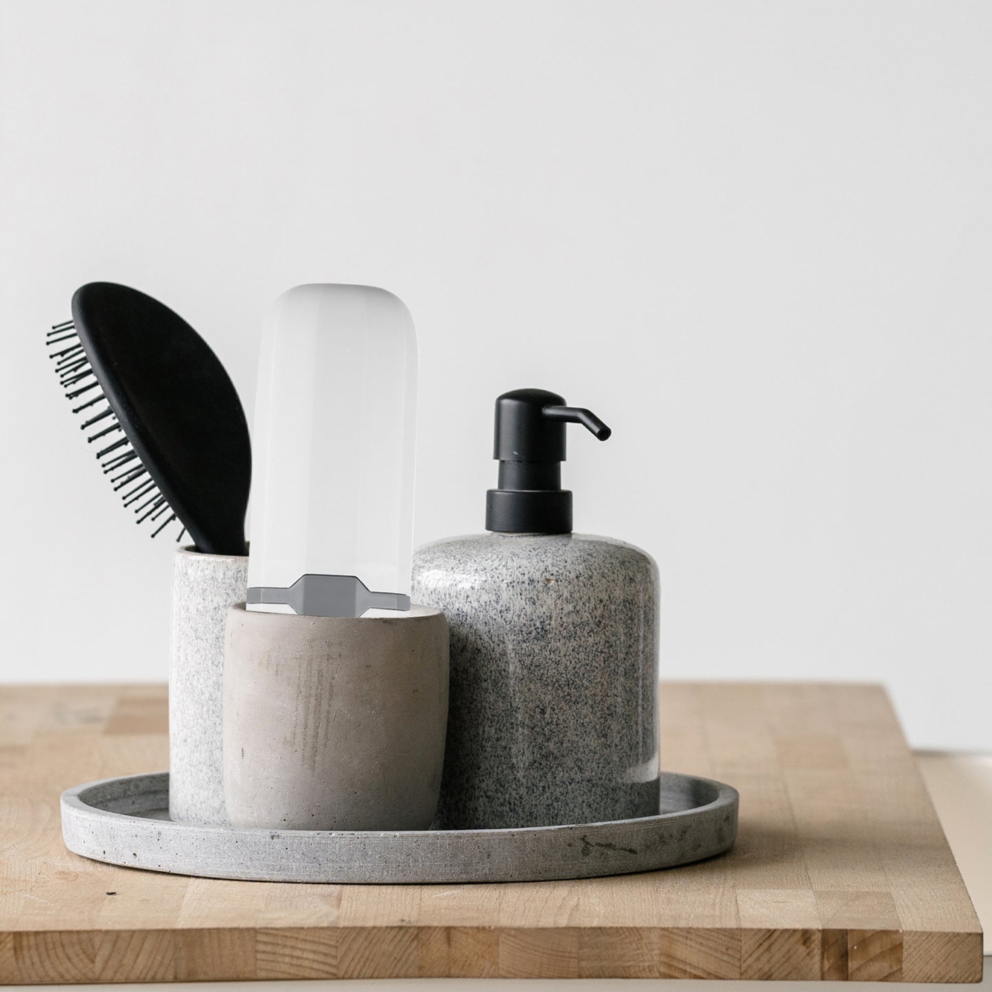 Plastic Toothbrush Case, Traveling Toothbrush Holders Case, 7.87"x2.17" White