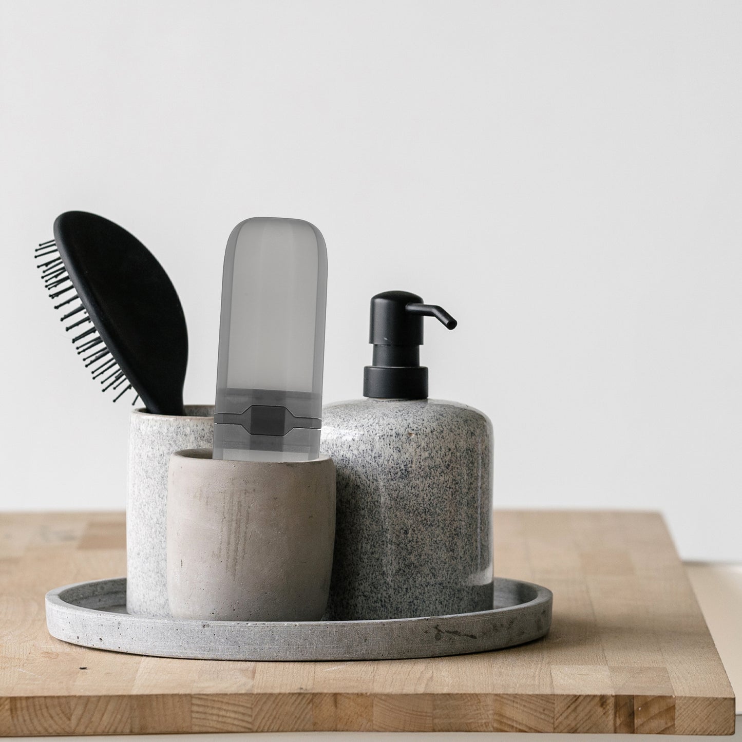 Plastic Toothbrush Case, Traveling Toothbrush Holders Case, 7.87"x2.17" Black