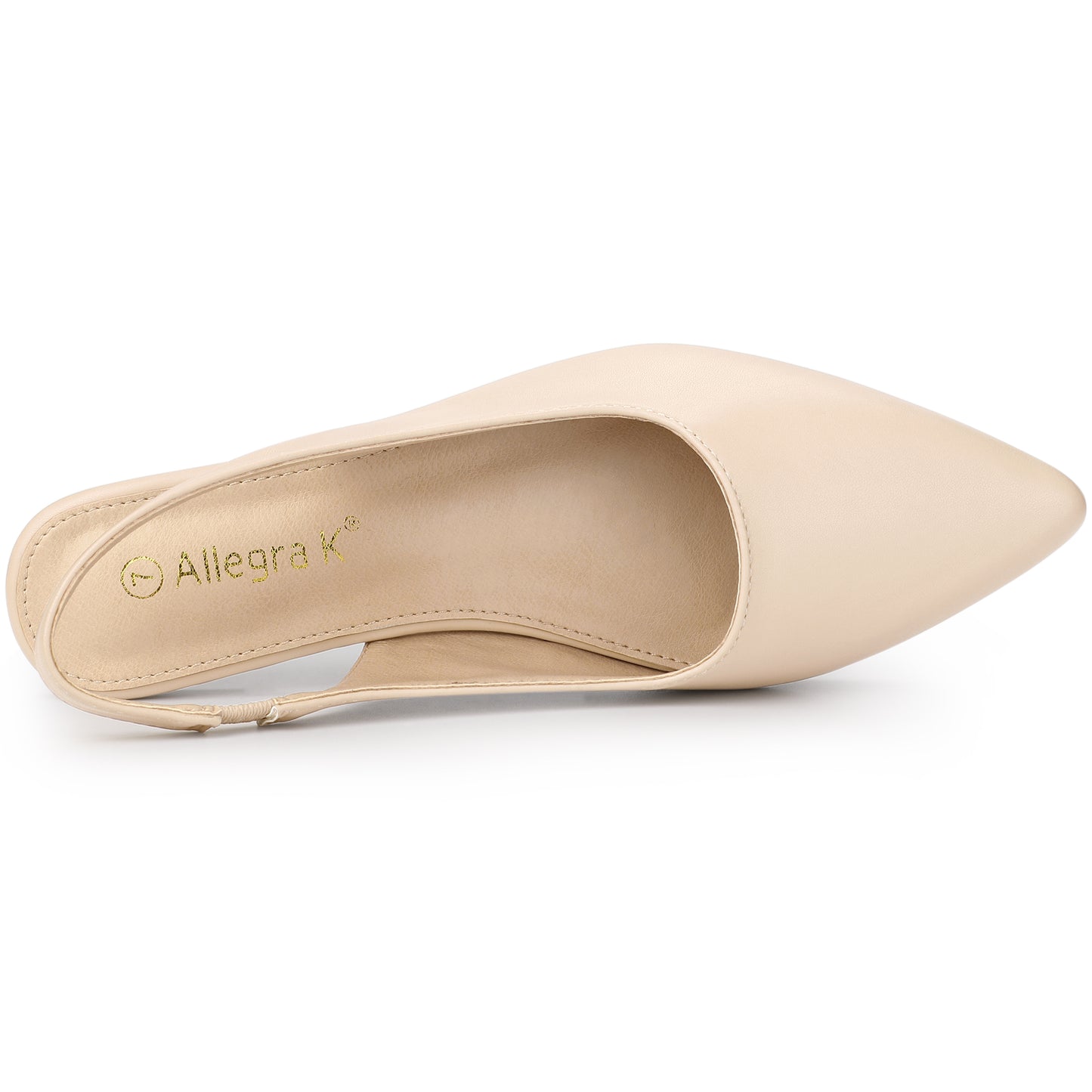 Women's Pointed Toe Pumps Slingback Flat Pumps