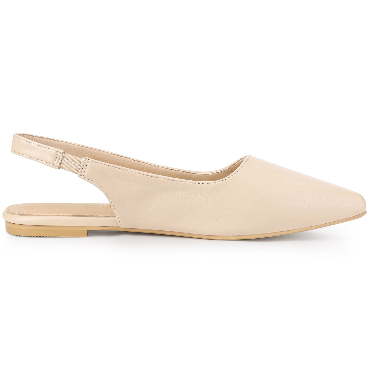 Women's Pointed Toe Pumps Slingback Flat Pumps