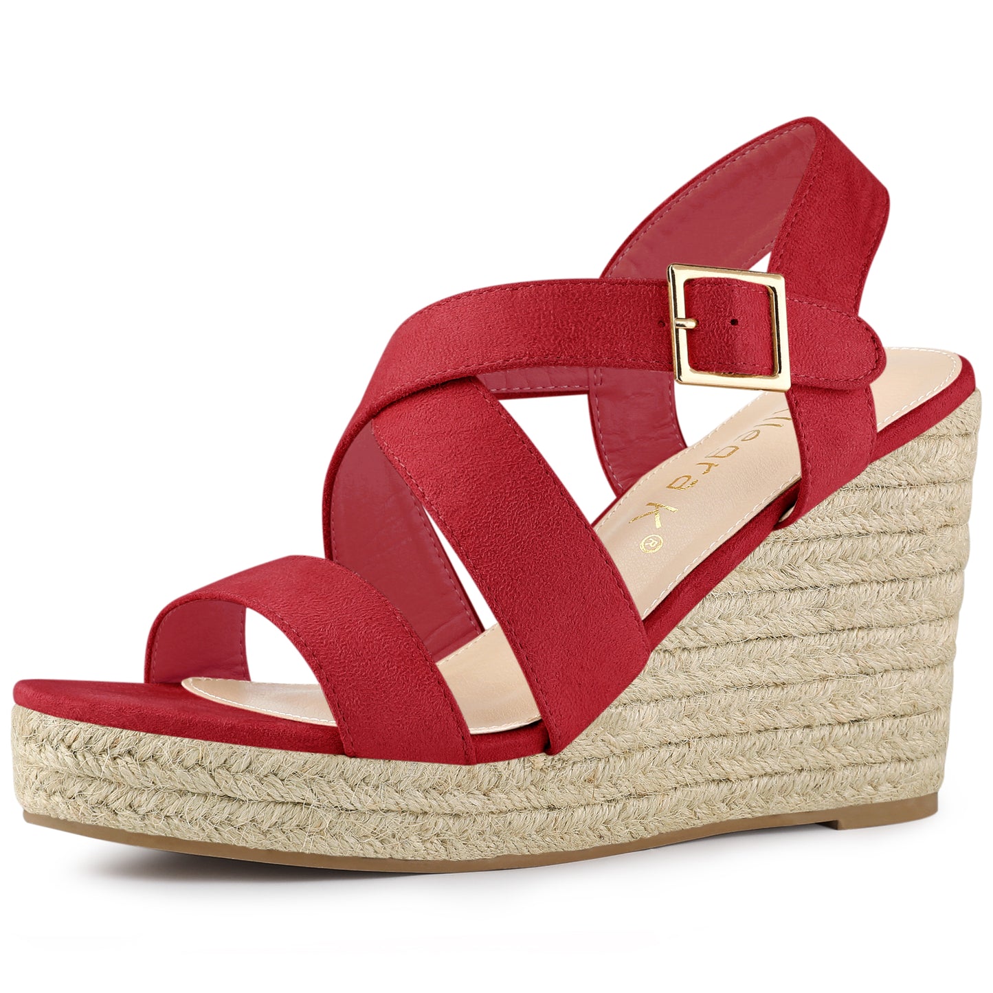 Women's Espadrilles Platform Slingback Wedges Sandals