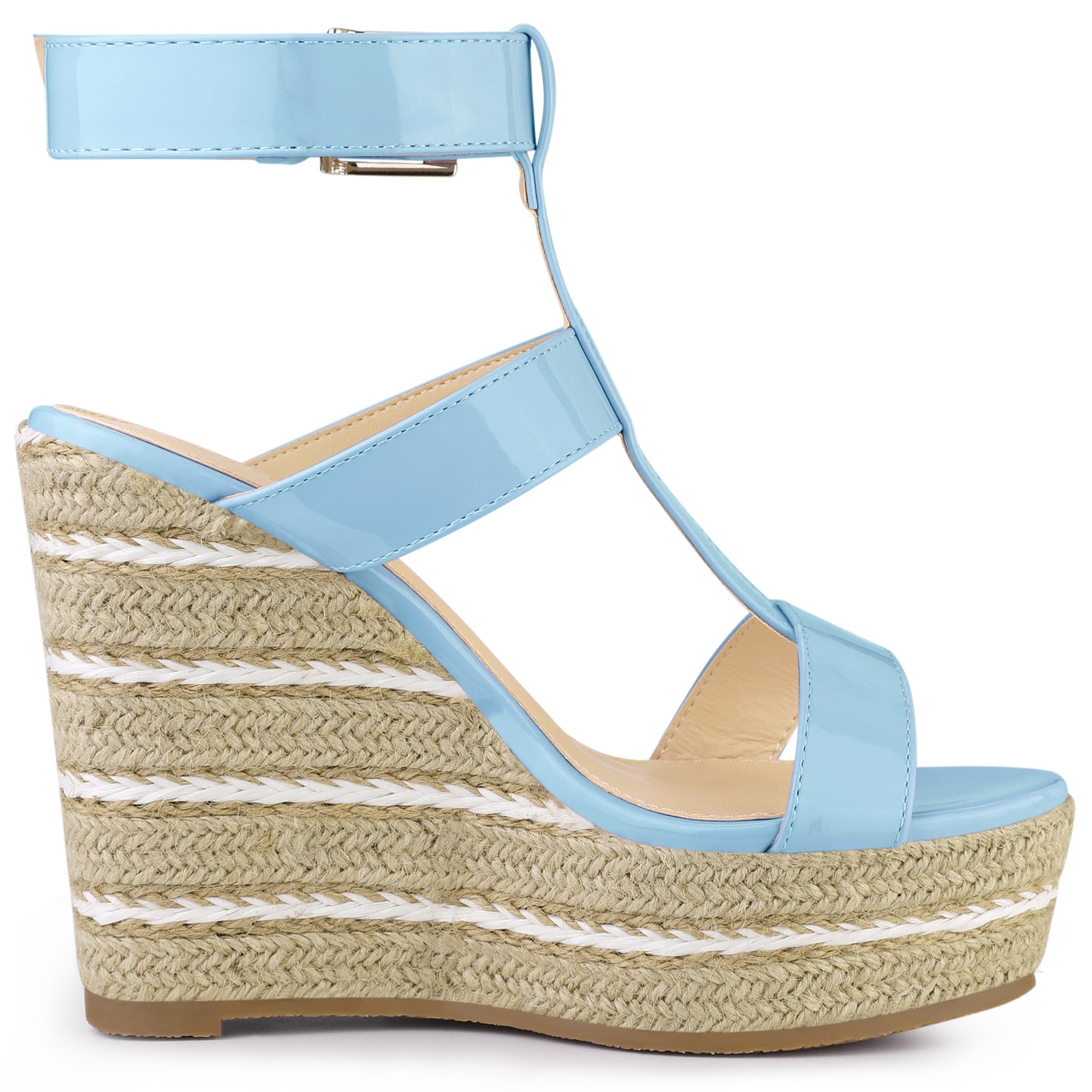 Women's Strappy Espadrille Wedges Platform Sandals