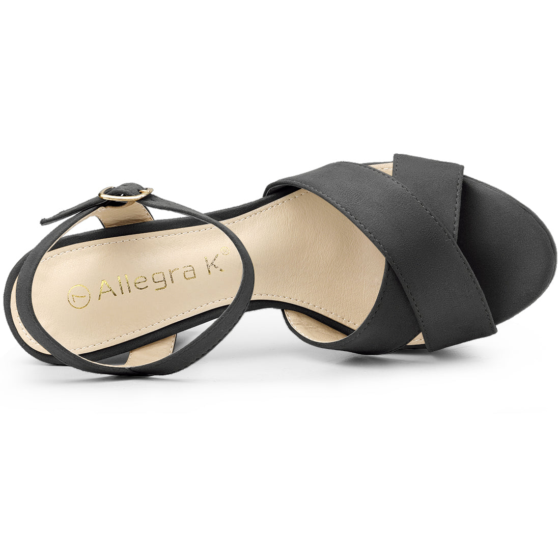 Women's Platform Chunky Heel Slingback Sandals