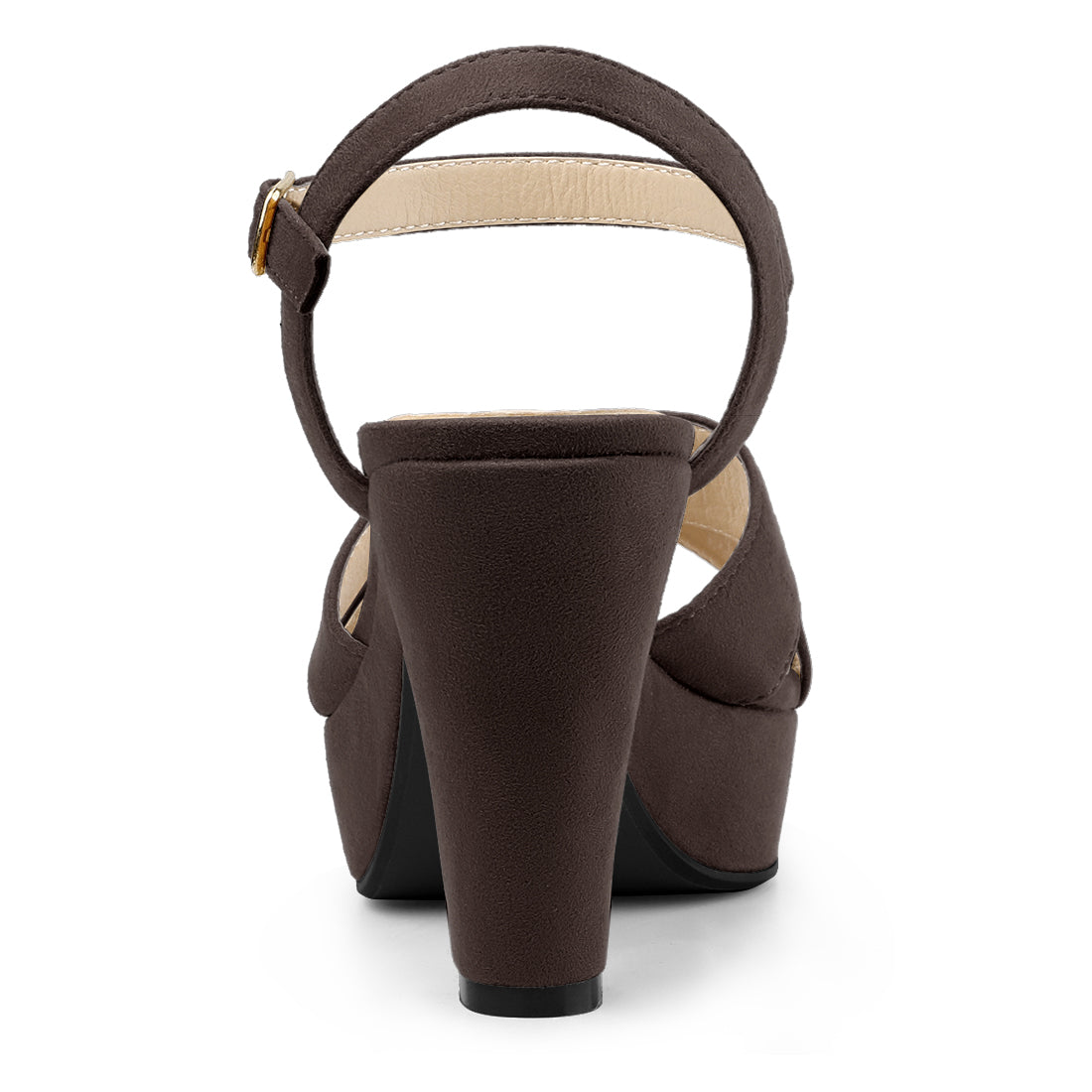 Women's Platform Chunky Heel Slingback Sandals