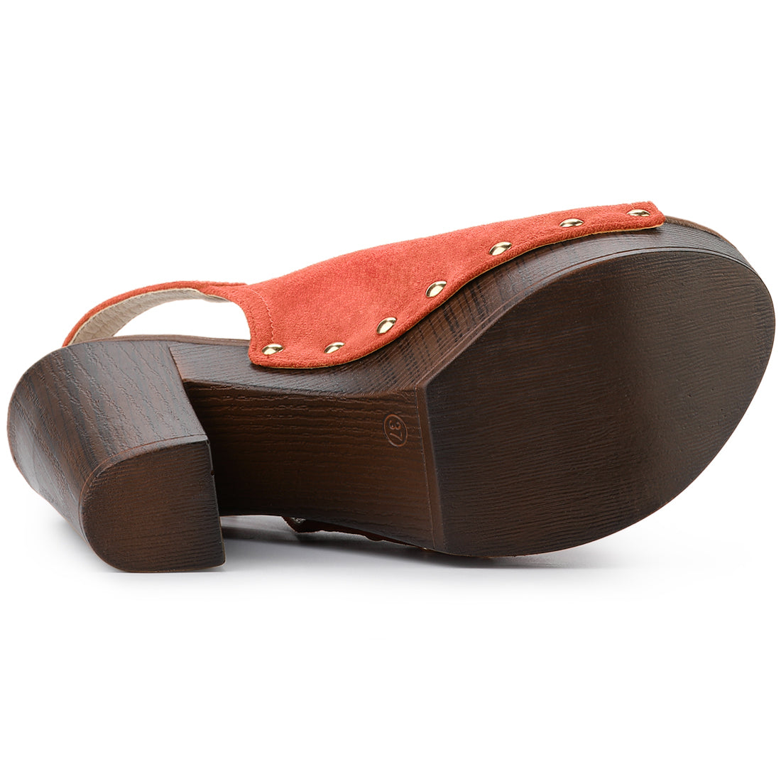 Women's Slingback Platform Chunky Heel Sandals