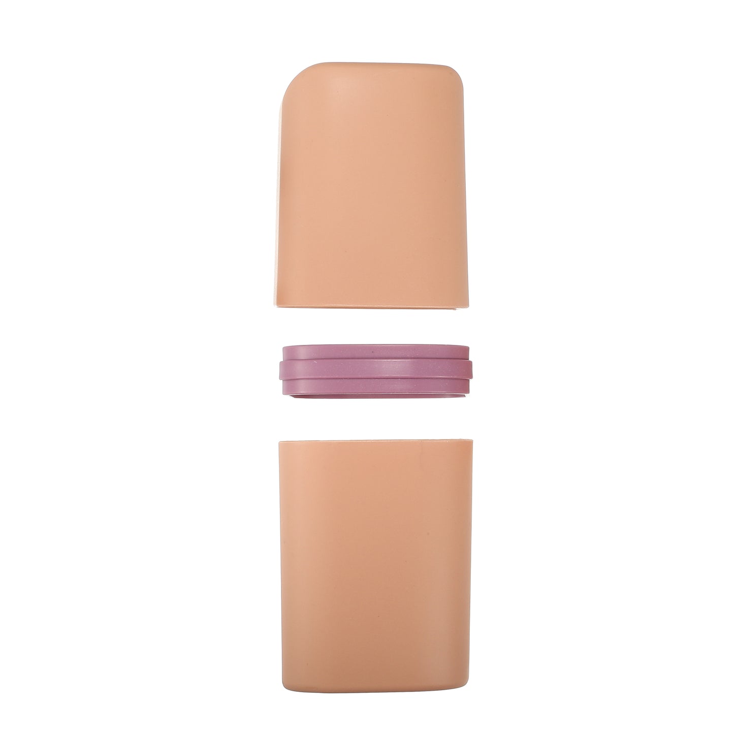 Toothbrush Case Traveling Toothbrush Holders, 7.87"x2.95"x2.17" Pink