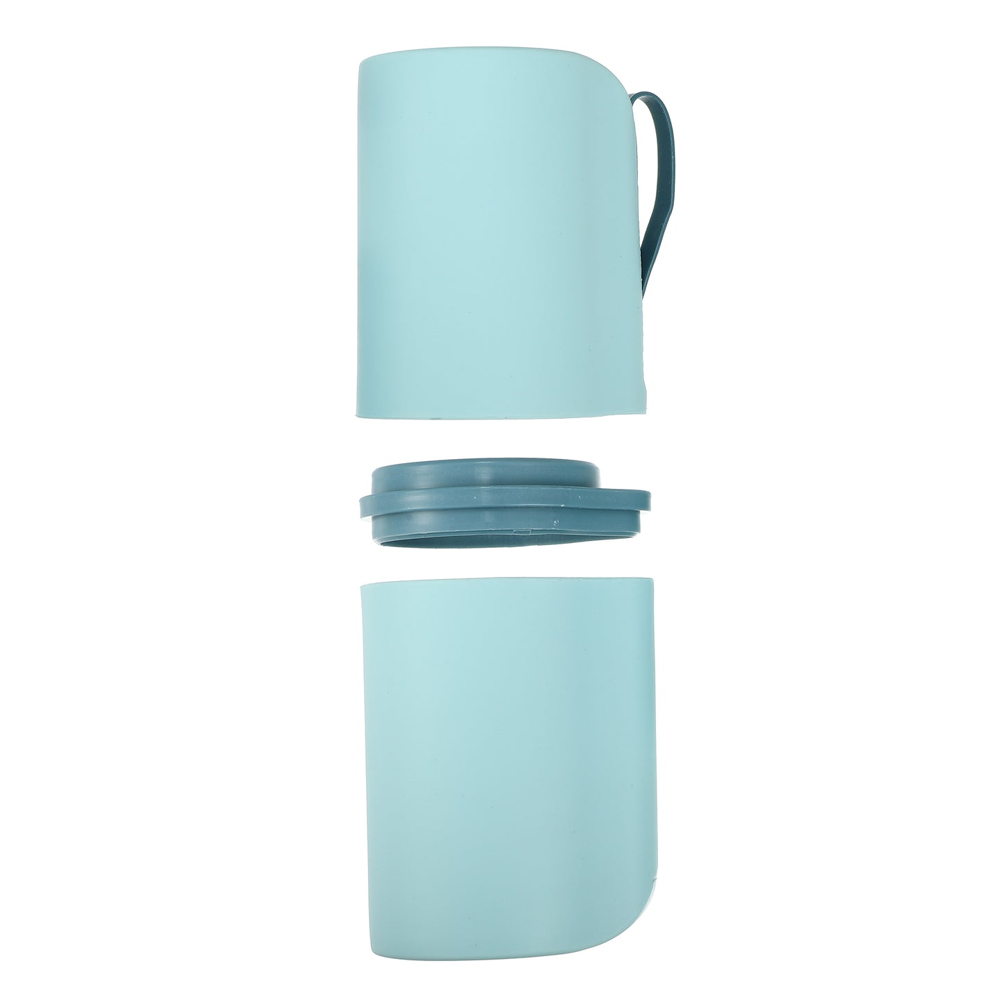 Toothbrush Case, Traveling Toothbrush Holders Case 8.27"x2.76"x3.15" Sky Blue