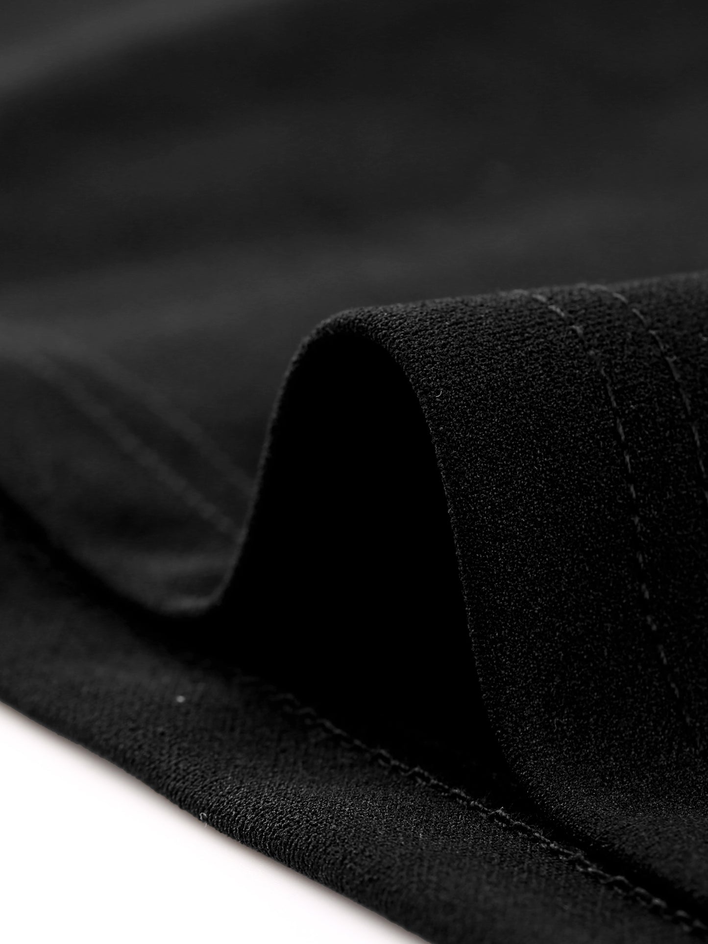 Women High Waist Elegant A-Line Short Skirts Work with Pockets