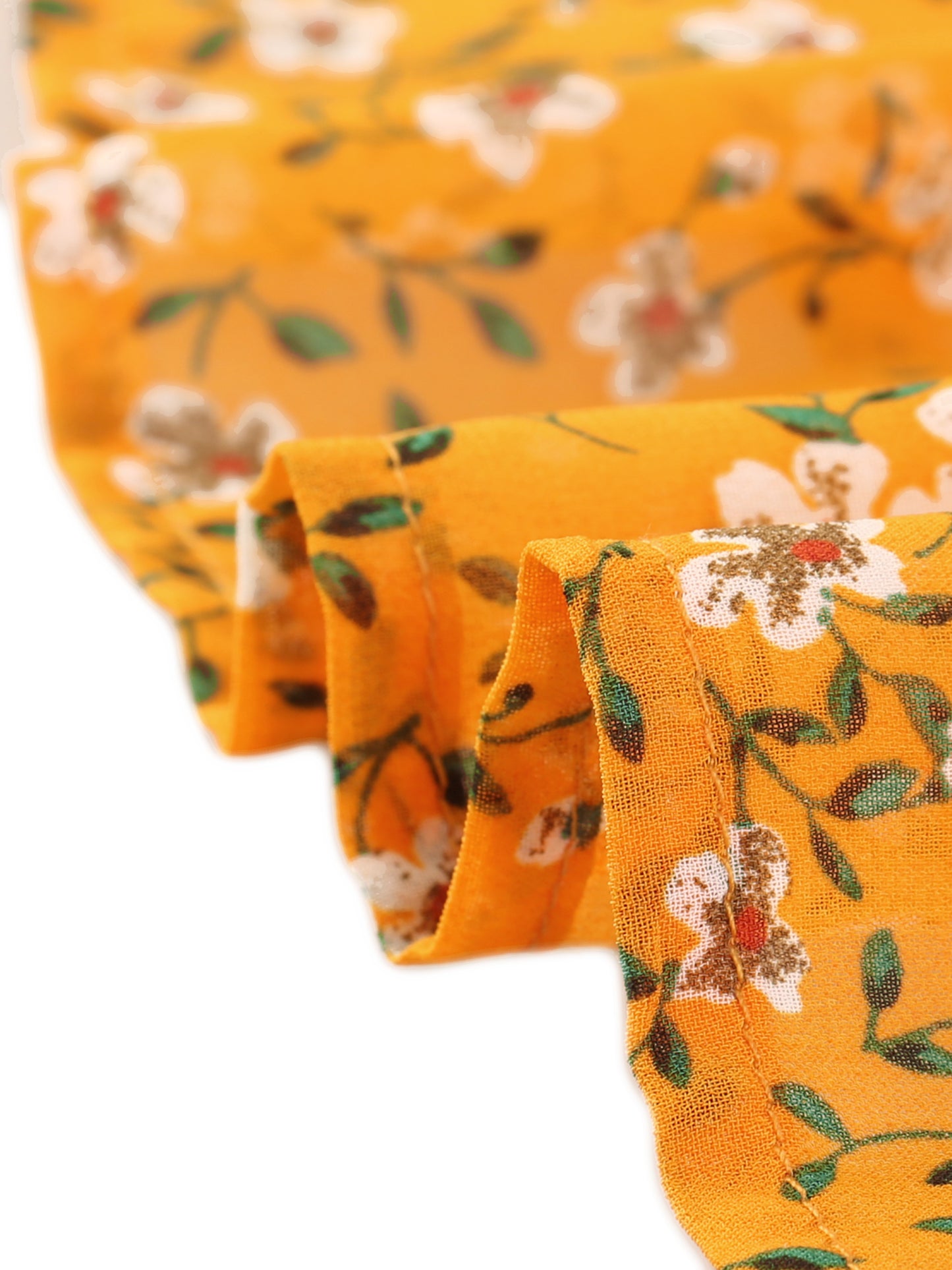 Women's Floral Skirts Chiffon A-line Long Tiered Ruffle Midi Skirt