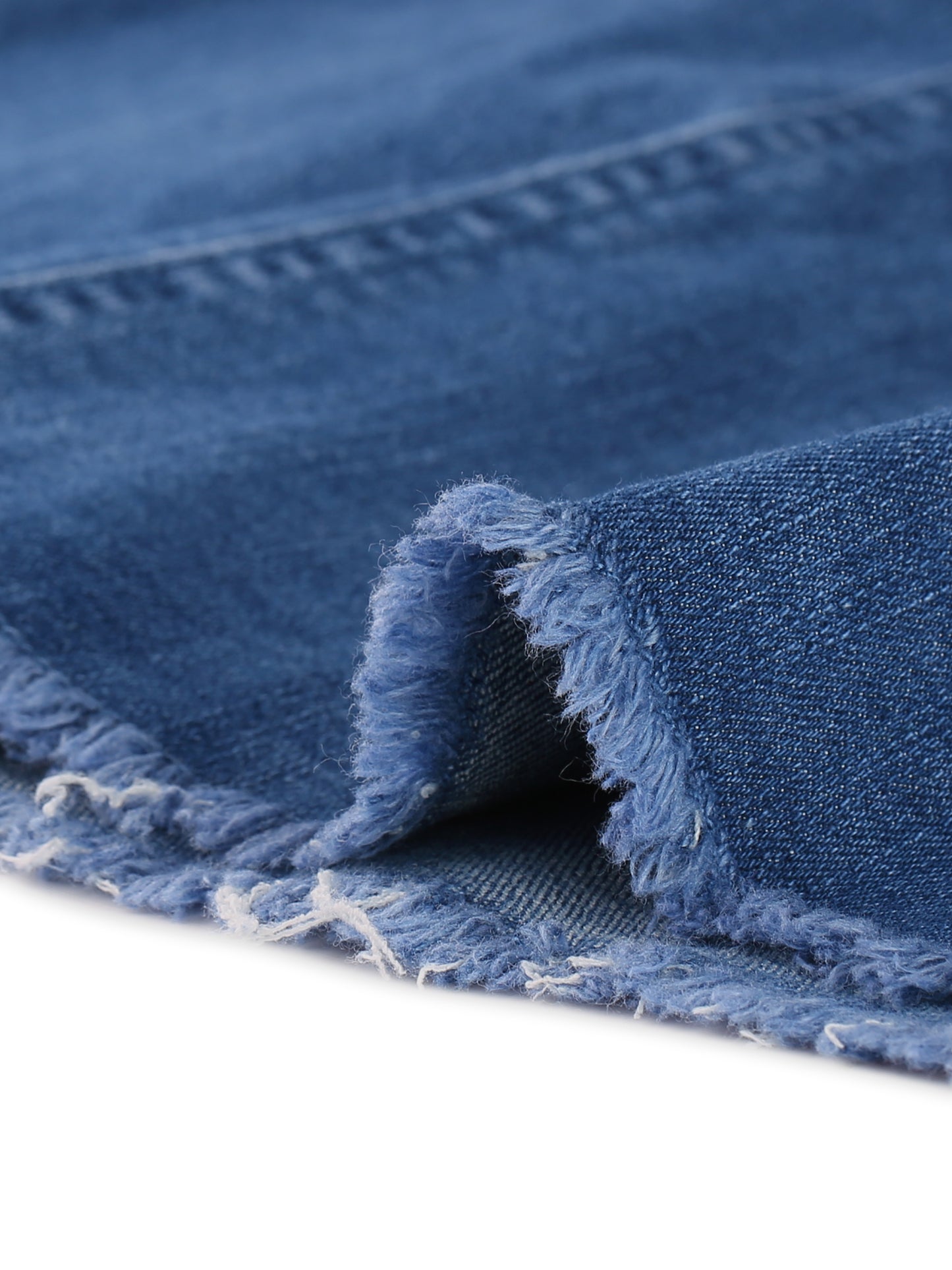Women Plus Size Denim Skirt Casual Embroidered Distressed Jean Mini Denim Skirts