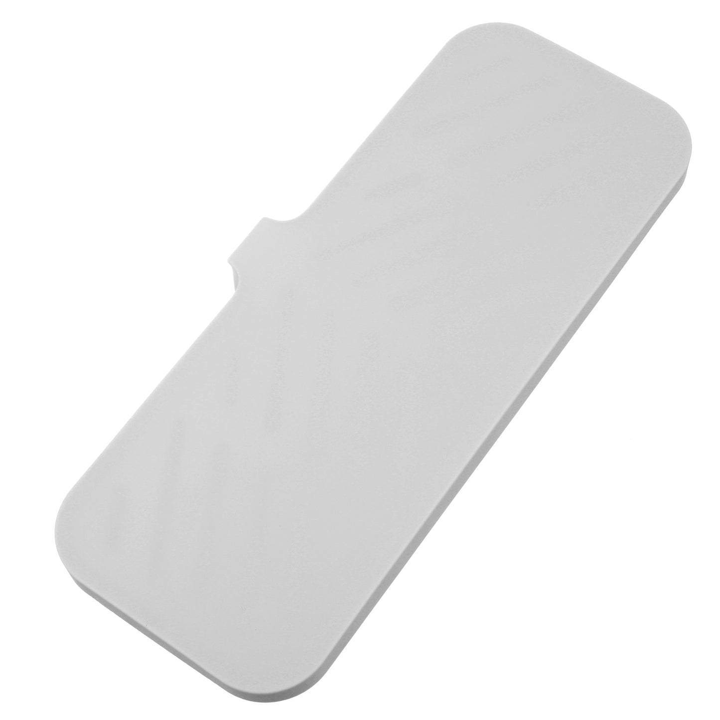 Draining Silicone Soap Dish for Home Bathroom Kitchen, 23x10cm Light Gray