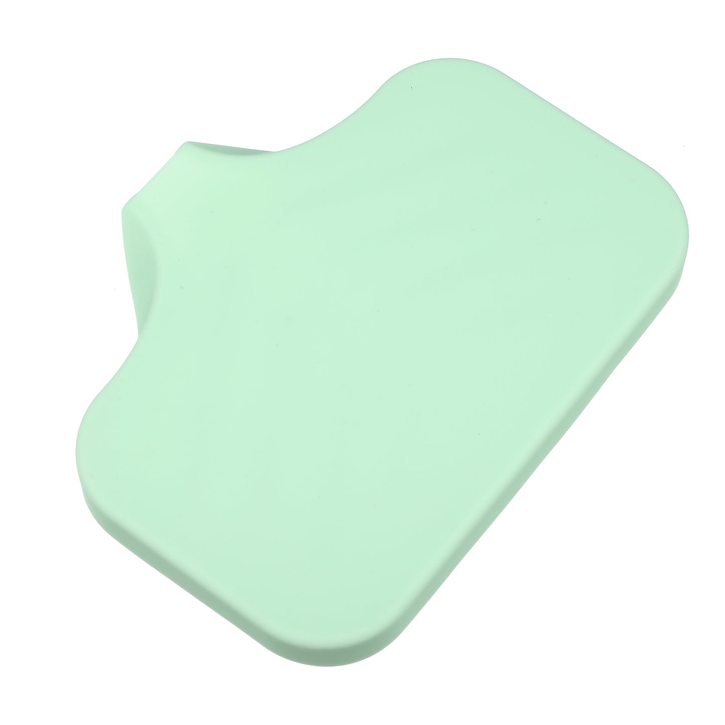 Draining Silicone Soap Dish for Home Bathroom Kitchen, 13.5x10.5cm Light Green
