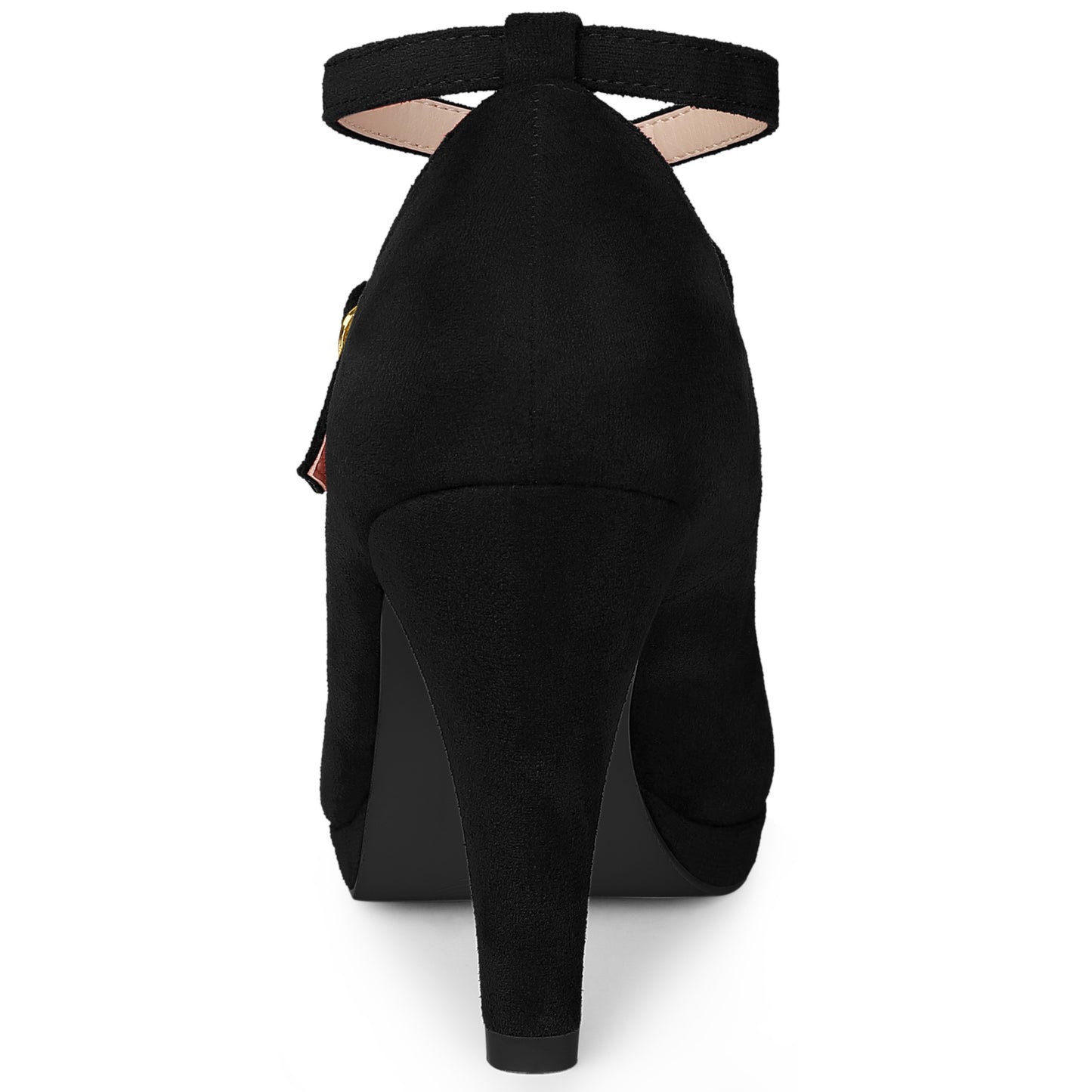 Zapatos Mary Jane con plataforma y tiras cruzadas para mujer