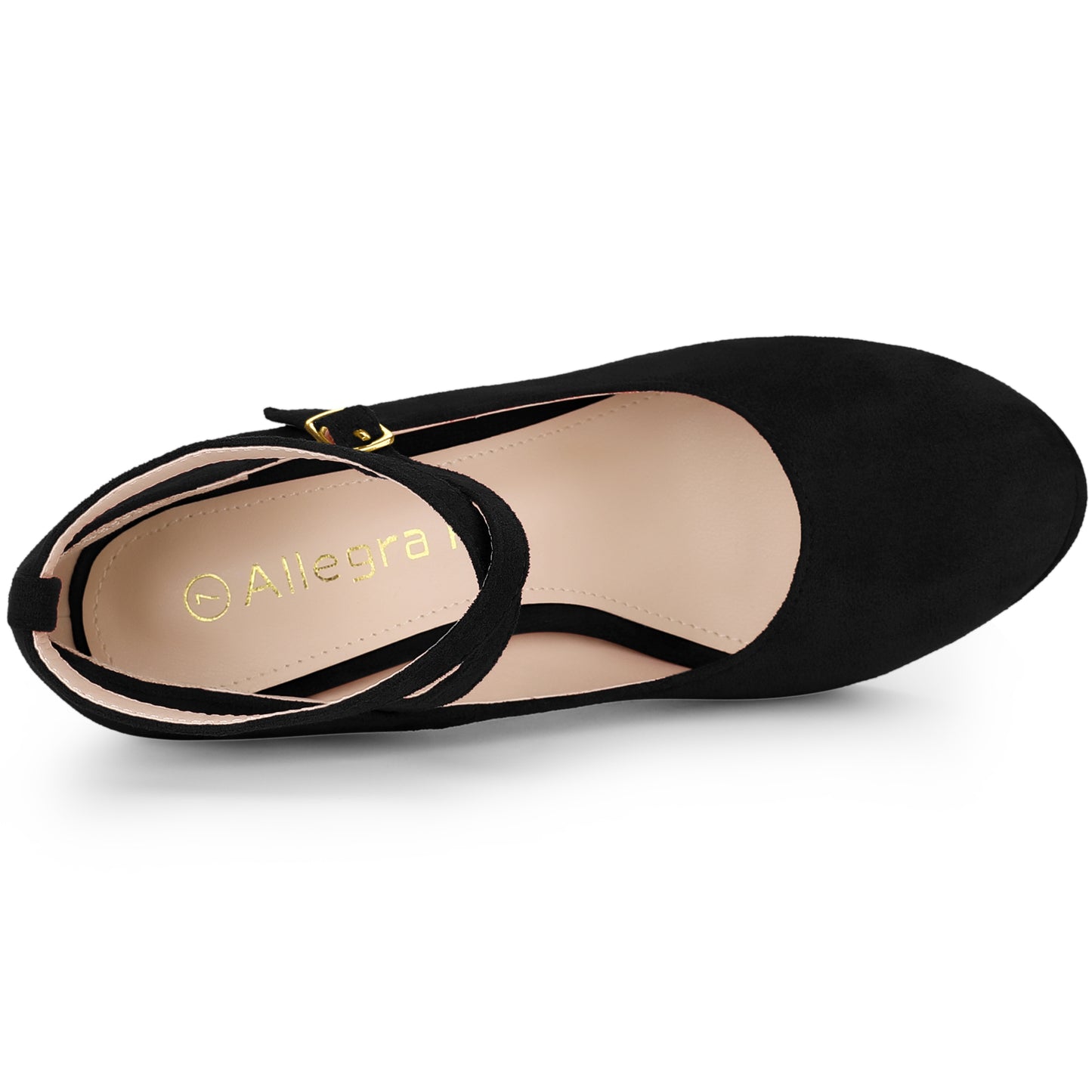 Zapatos Mary Jane con plataforma y tiras cruzadas para mujer