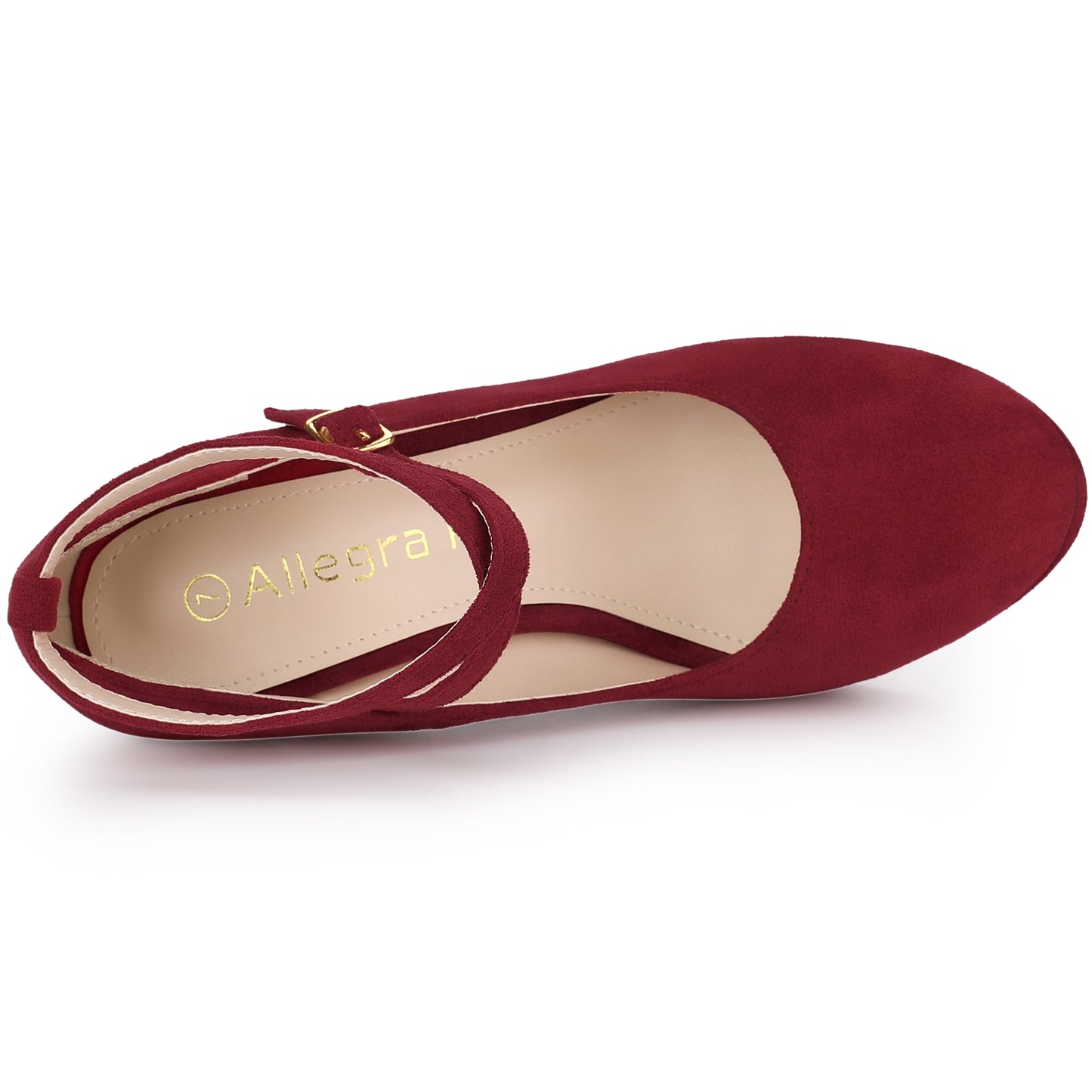 Zapatos Mary Jane con plataforma y tiras cruzadas para mujer
