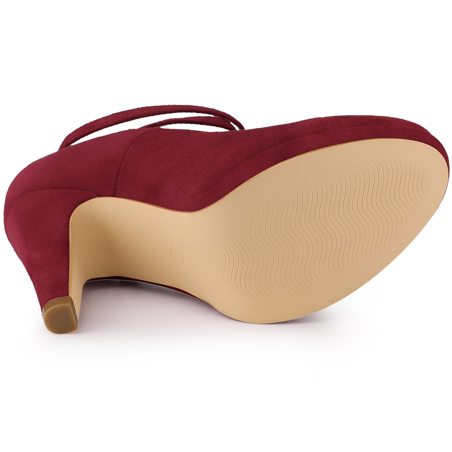 Zapatos Mary Jane con plataforma y tiras cruzadas para mujer
