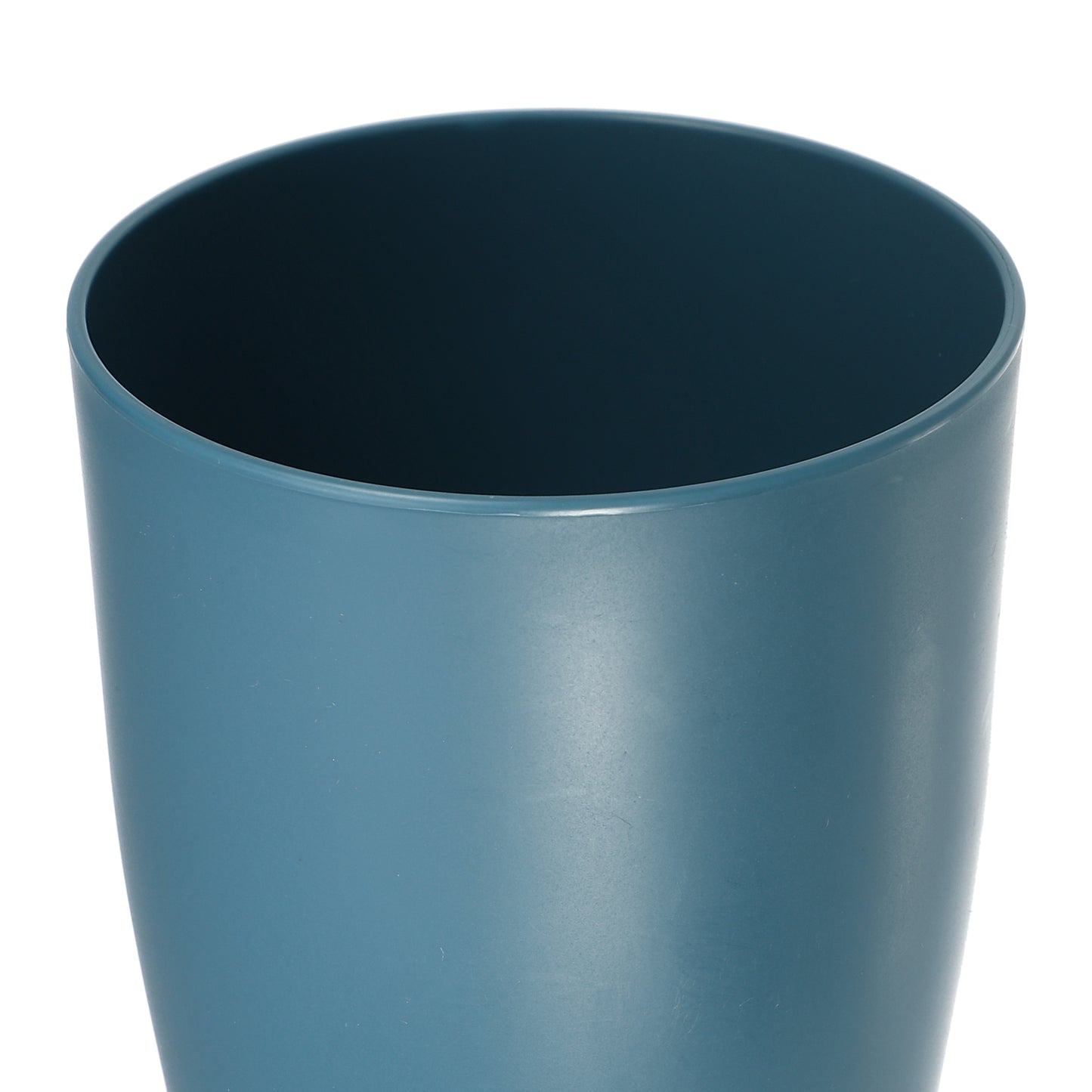 2 Pcs Bathroom PP Tumblers Toothbrush Cup, 4.92"x3.03" Blue Yellow