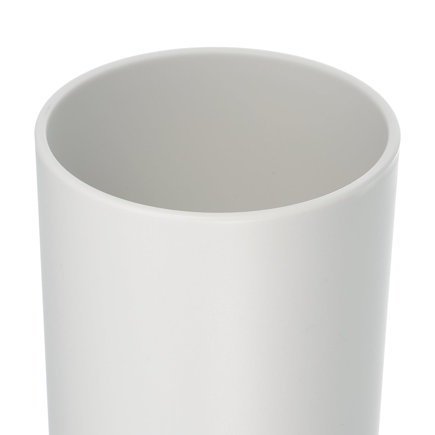 2 Pcs Simple Bathroom Toothbrush Tumblers PP Cup, 4.05"x2.91" Gray