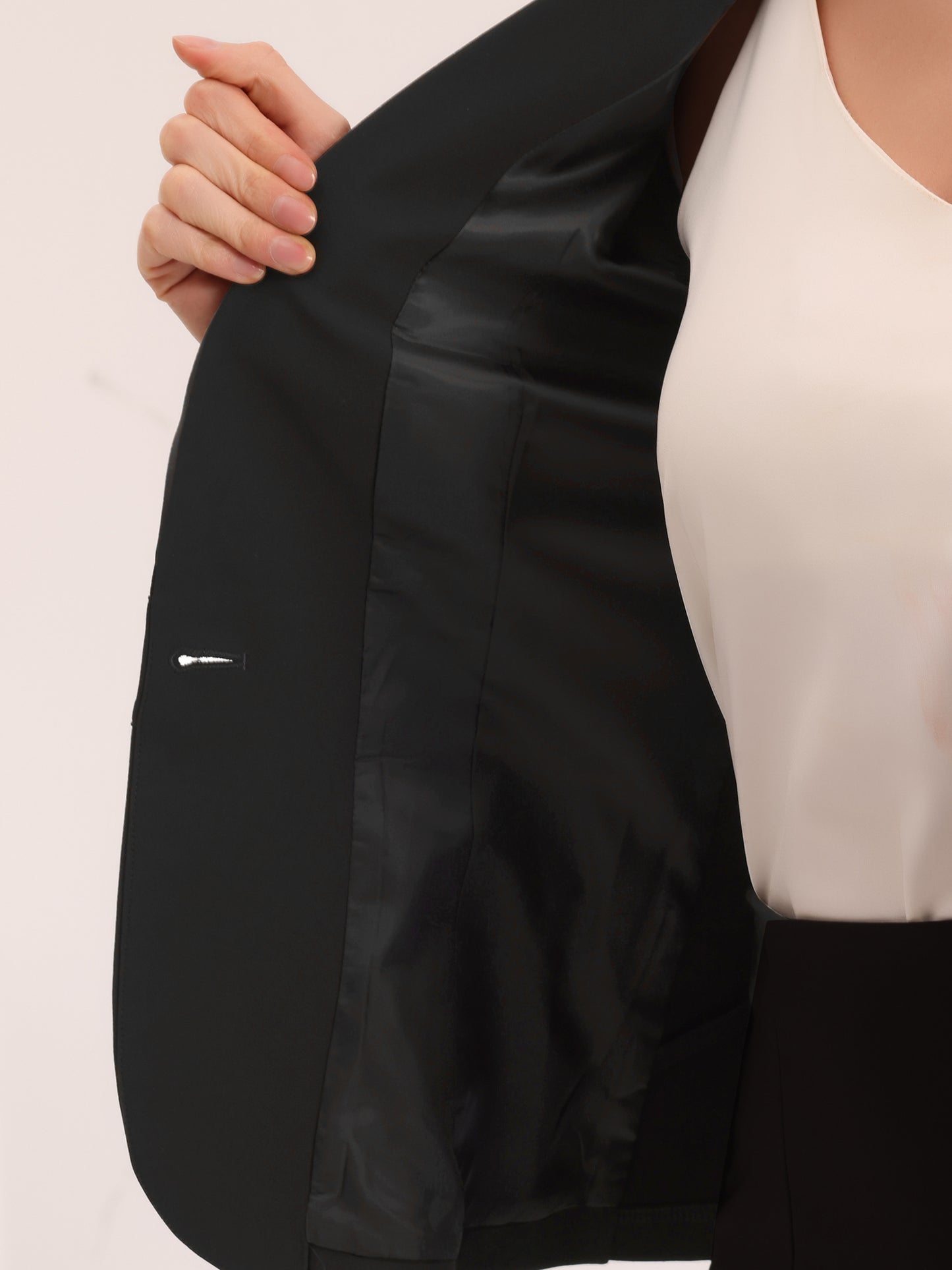 Women's 2 Piece Suit Skirt Set Business Casual Long Sleeve Blazer and Pencil Skirt (Available in Plus Size)