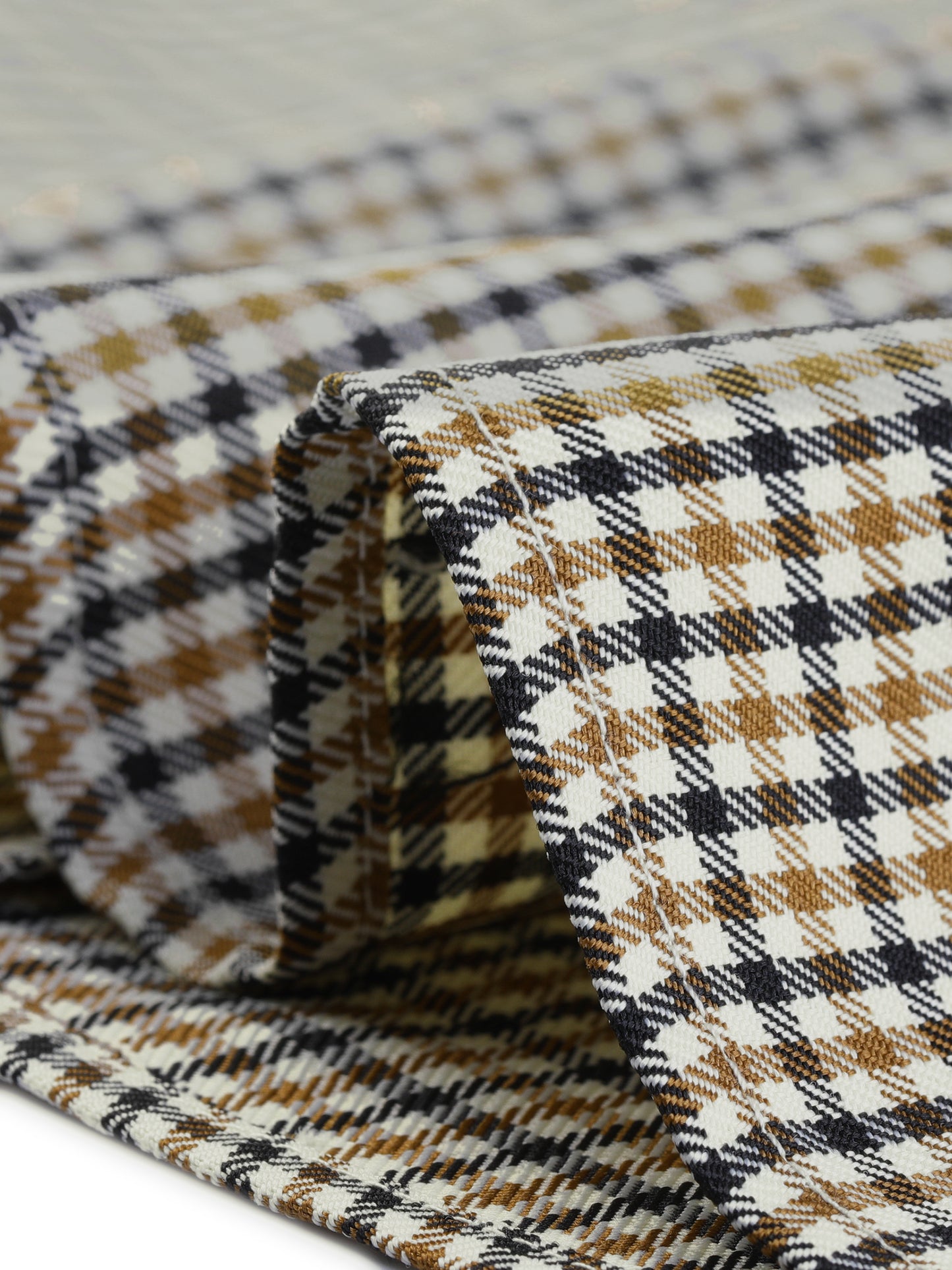 Faldas a cuadros vintage para mujer, falda midi plisada de cintura alta y corte A