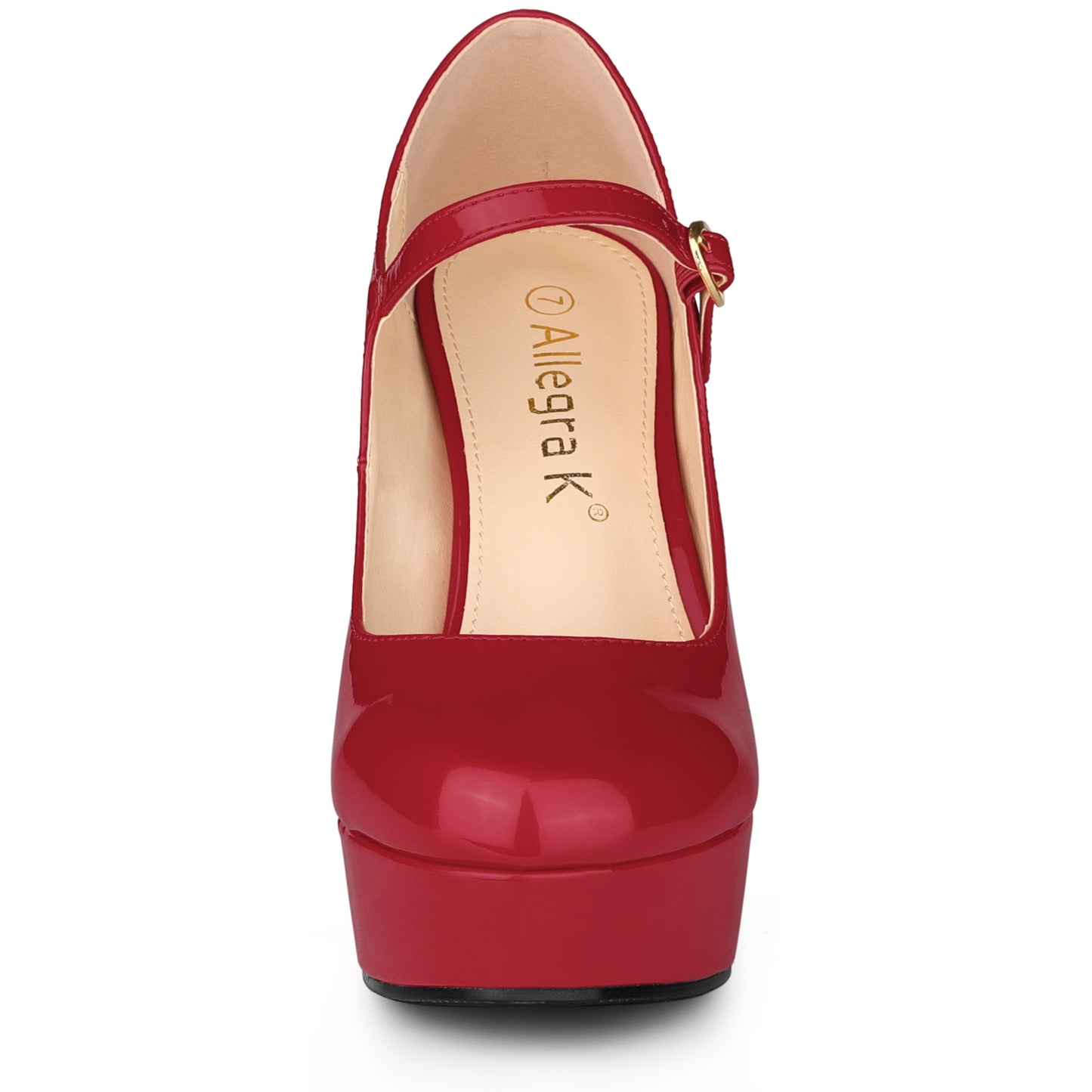 Zapatos de vestir Mary Jane con plataforma y tiras en el tobillo para mujer