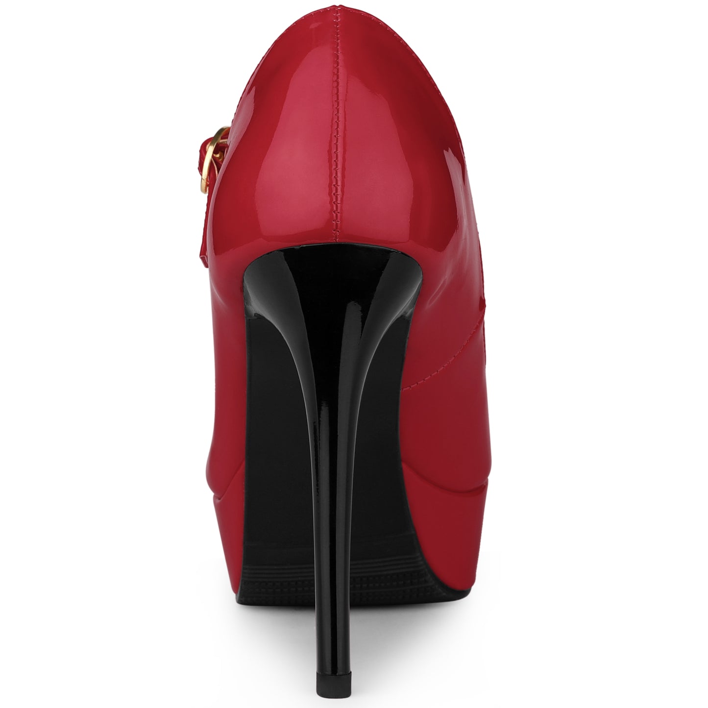 Zapatos de vestir Mary Jane con plataforma y tiras en el tobillo para mujer