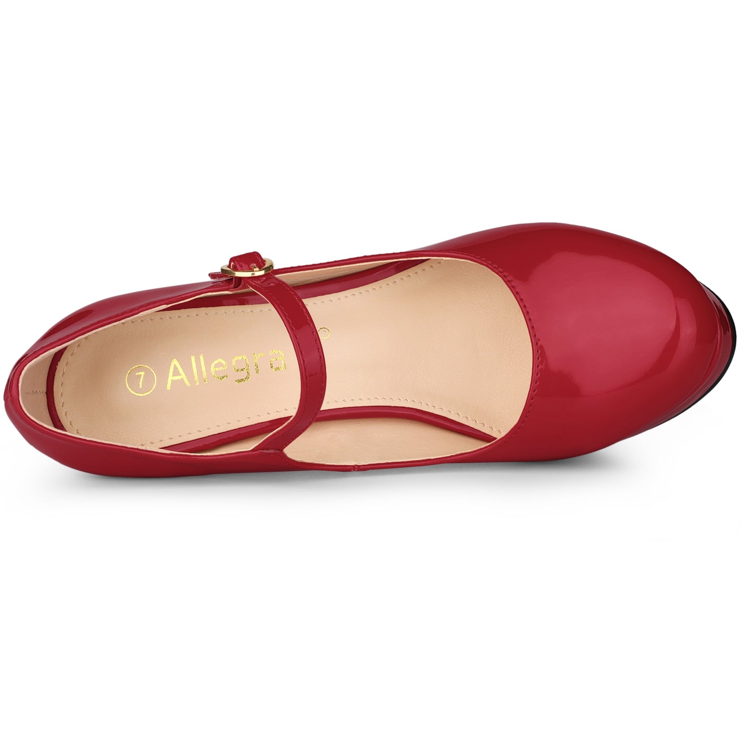 Zapatos de vestir Mary Jane con plataforma y tiras en el tobillo para mujer