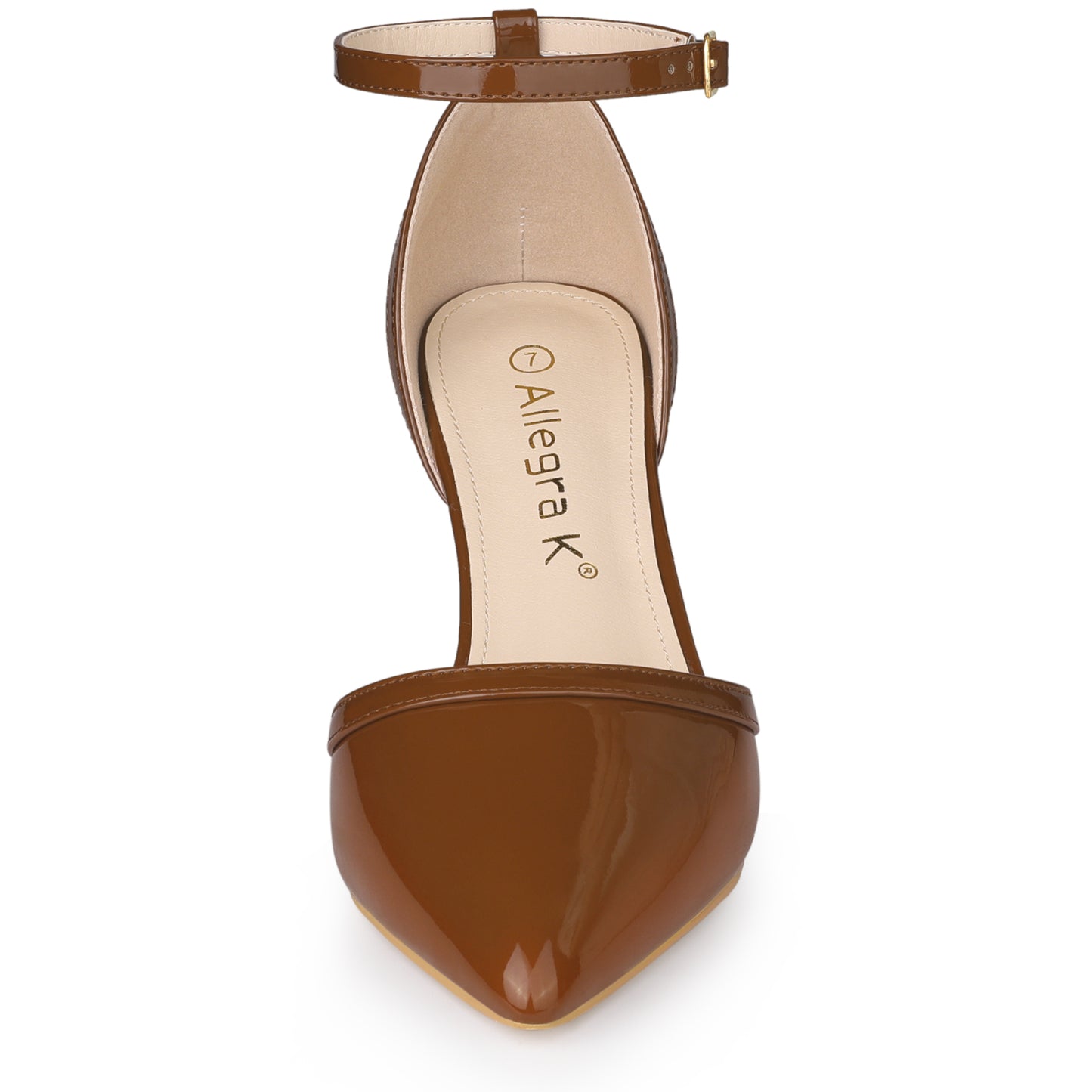 Zapatos de tacón alto de aguja con punta puntiaguda para mujer, con tiras en el tobillo, para boda, novia, fiesta de noche