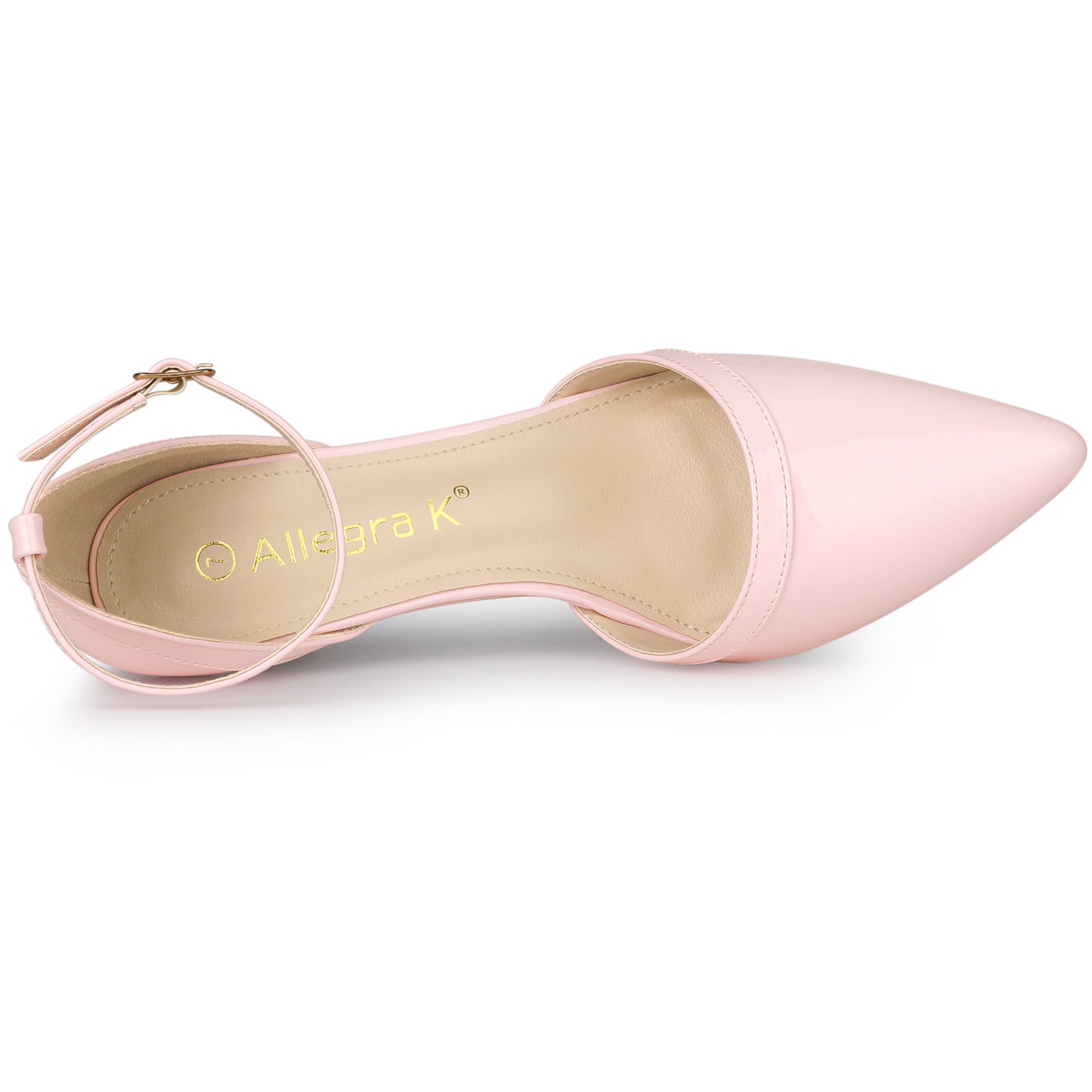 Zapatos de tacón alto de aguja con punta puntiaguda para mujer, con tiras en el tobillo, para boda, novia, fiesta de noche