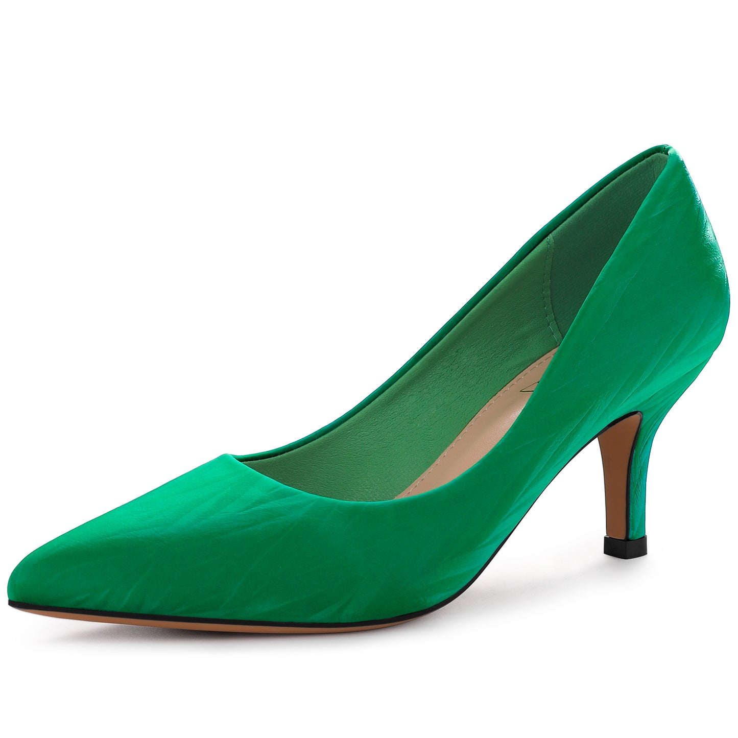 Zapatos de tacón alto con punta puntiaguda para mujer, color rojo, con estampado de hojas, para boda y vestido clásico.