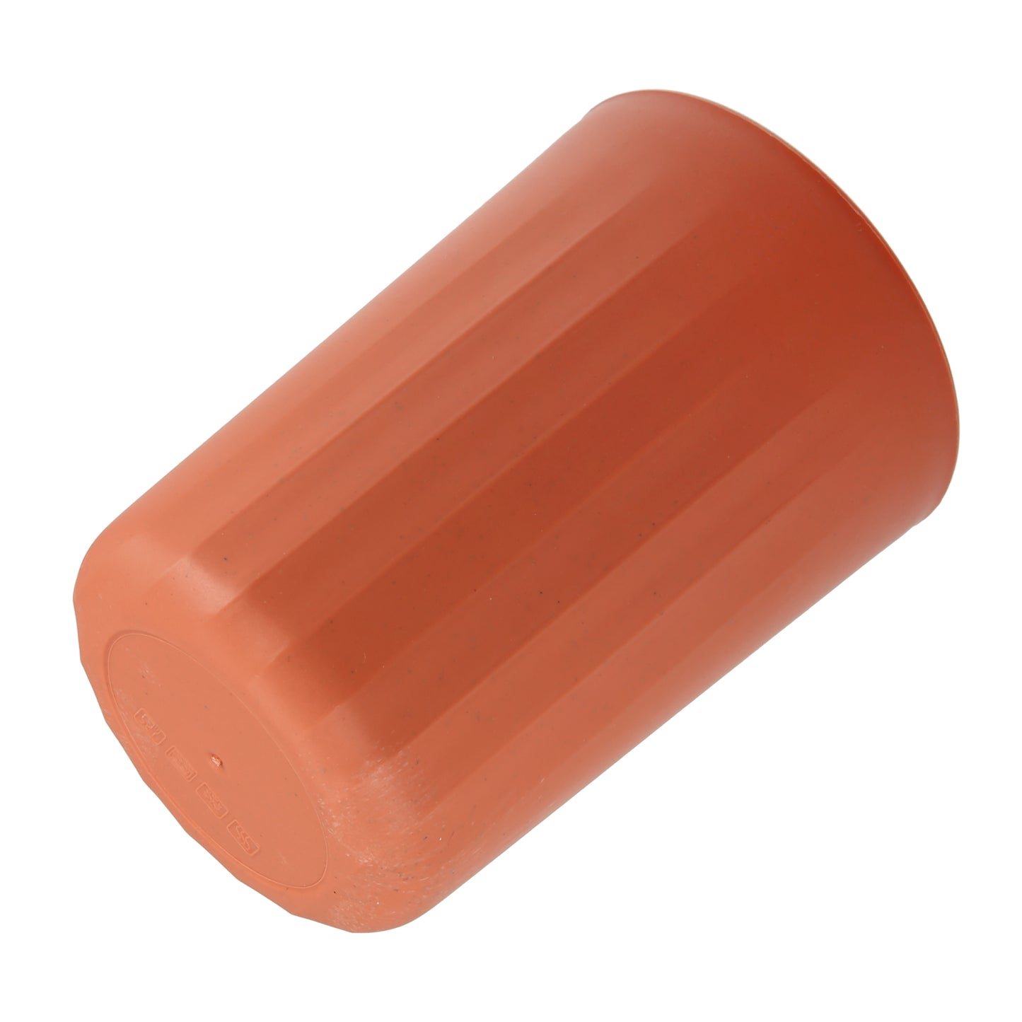 1 Pc Bathroom Tumbler, Wheat Straw Cup for Bathroom 4.09"x2.80" Orange