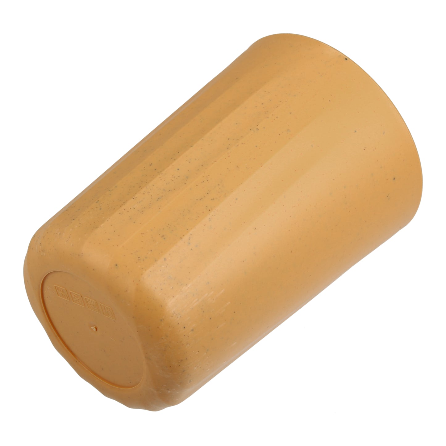 1 Pc Bathroom Tumbler, Wheat Straw Cup for Bathroom 4.09"x2.80" Yellow