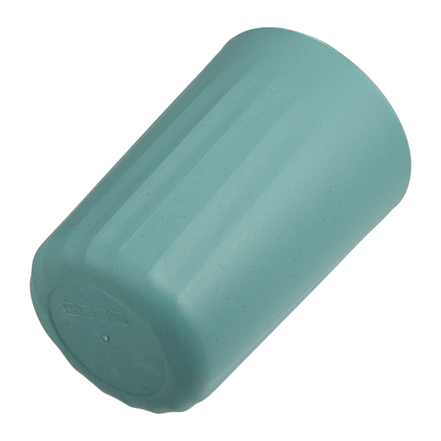 1 Pc Bathroom Tumbler, Wheat Straw Cup for Bathroom 4.09"x2.80" Deep Green