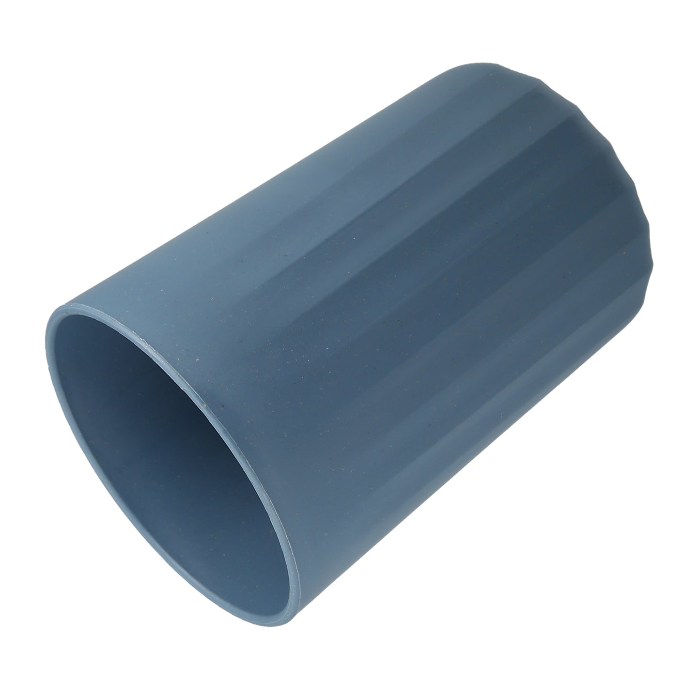 1 Pc Bathroom Tumbler, Wheat Straw Cup for Bathroom 4.09"x2.80" Deep Blue