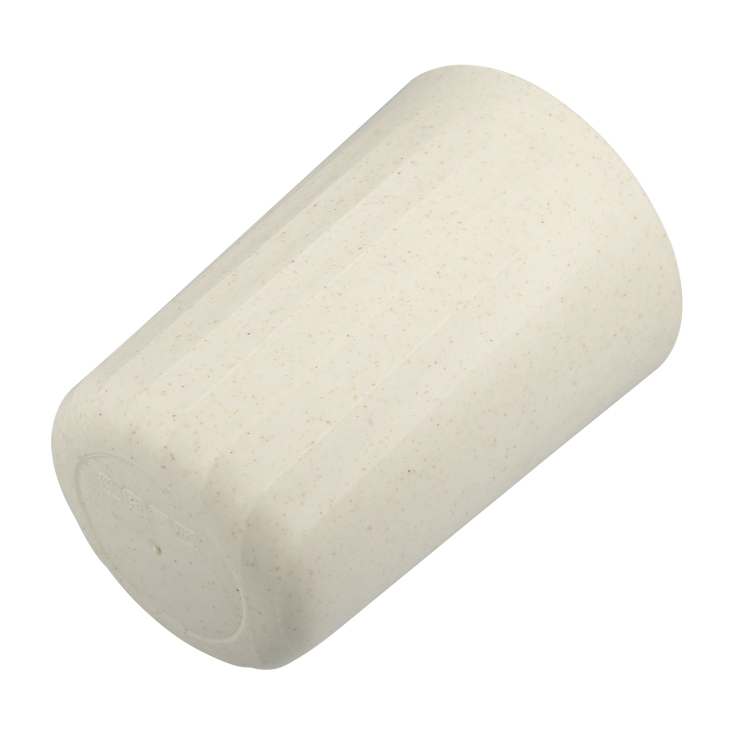 1 Pc Bathroom Tumbler, Wheat Straw Cup for Bathroom 4.09"x2.80" Beige