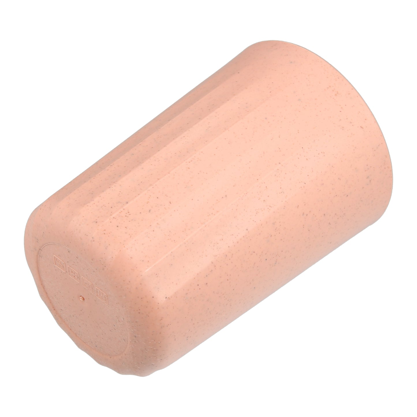 1 Pc Bathroom Tumbler, Wheat Straw Cup for Bathroom 4.09"x2.80" Pink